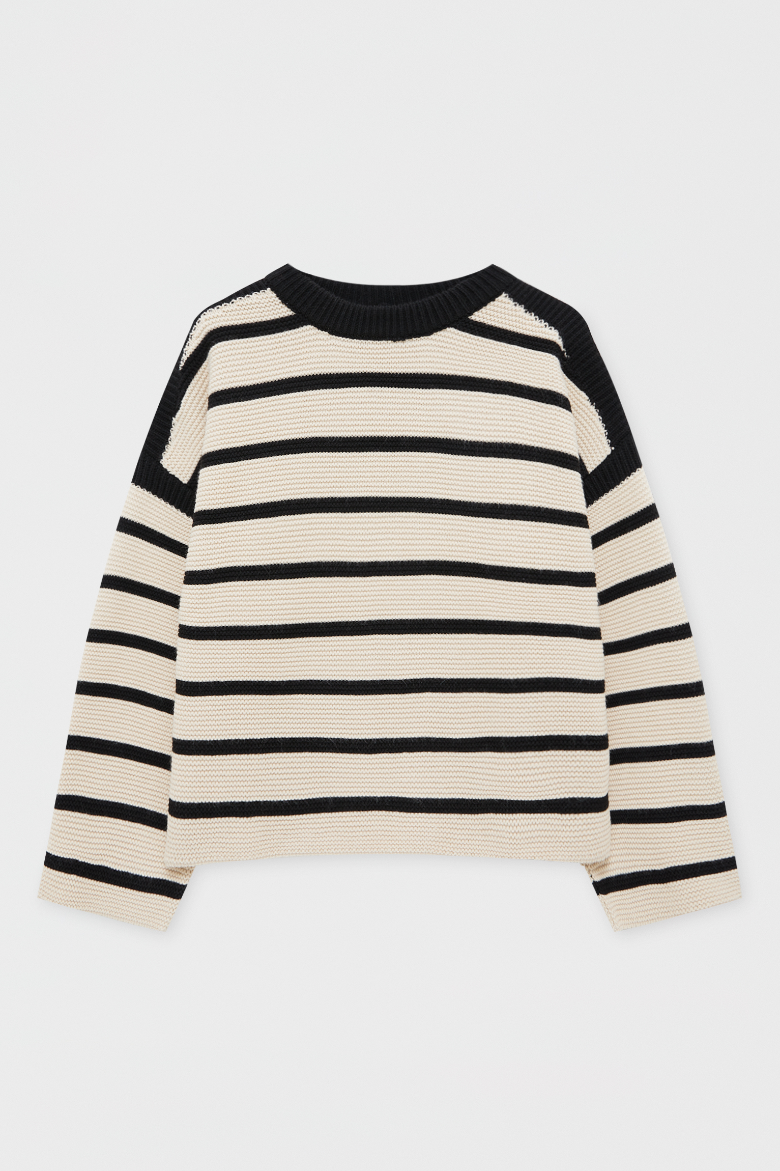 white pullover sweater