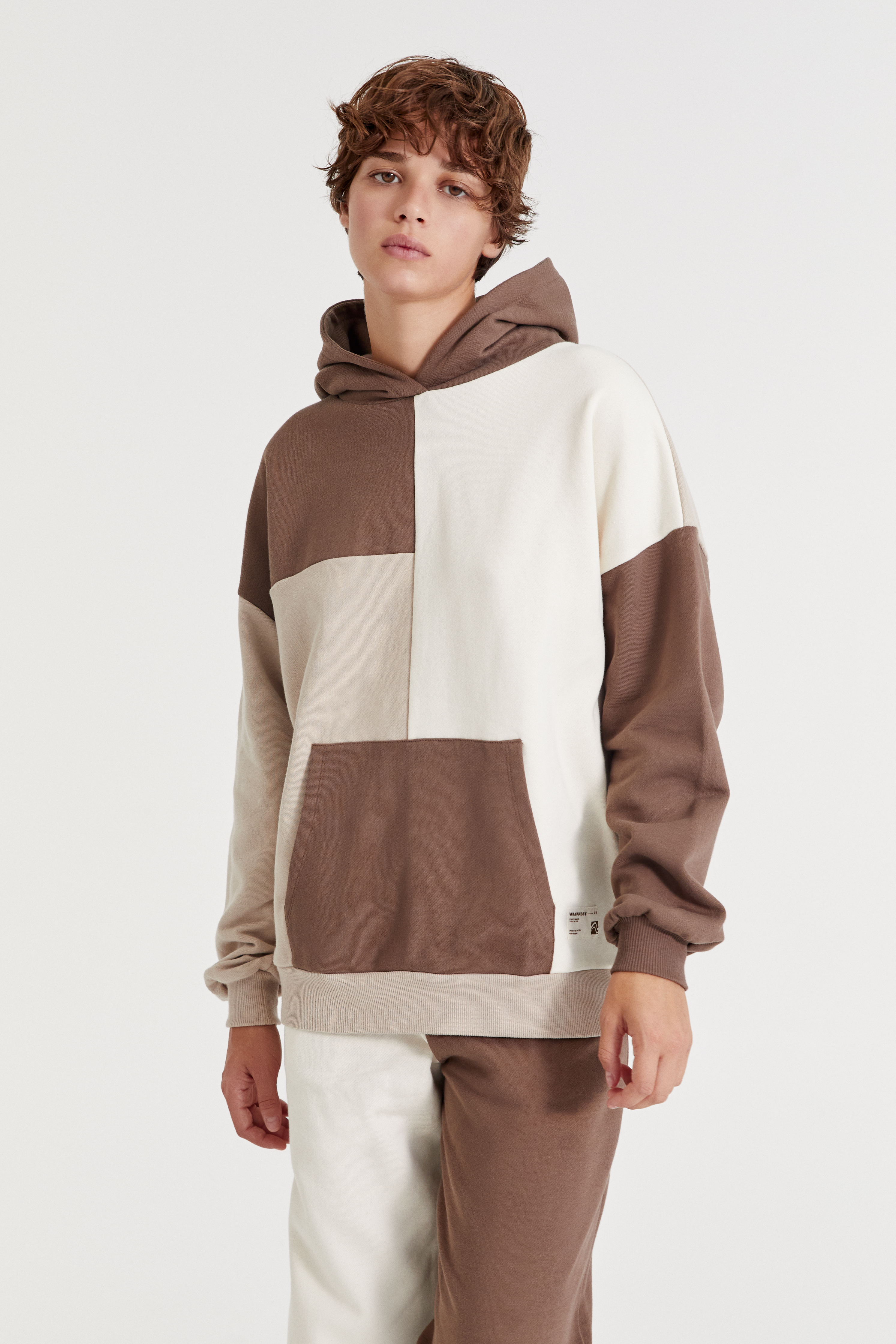 patchwork sweatshirt