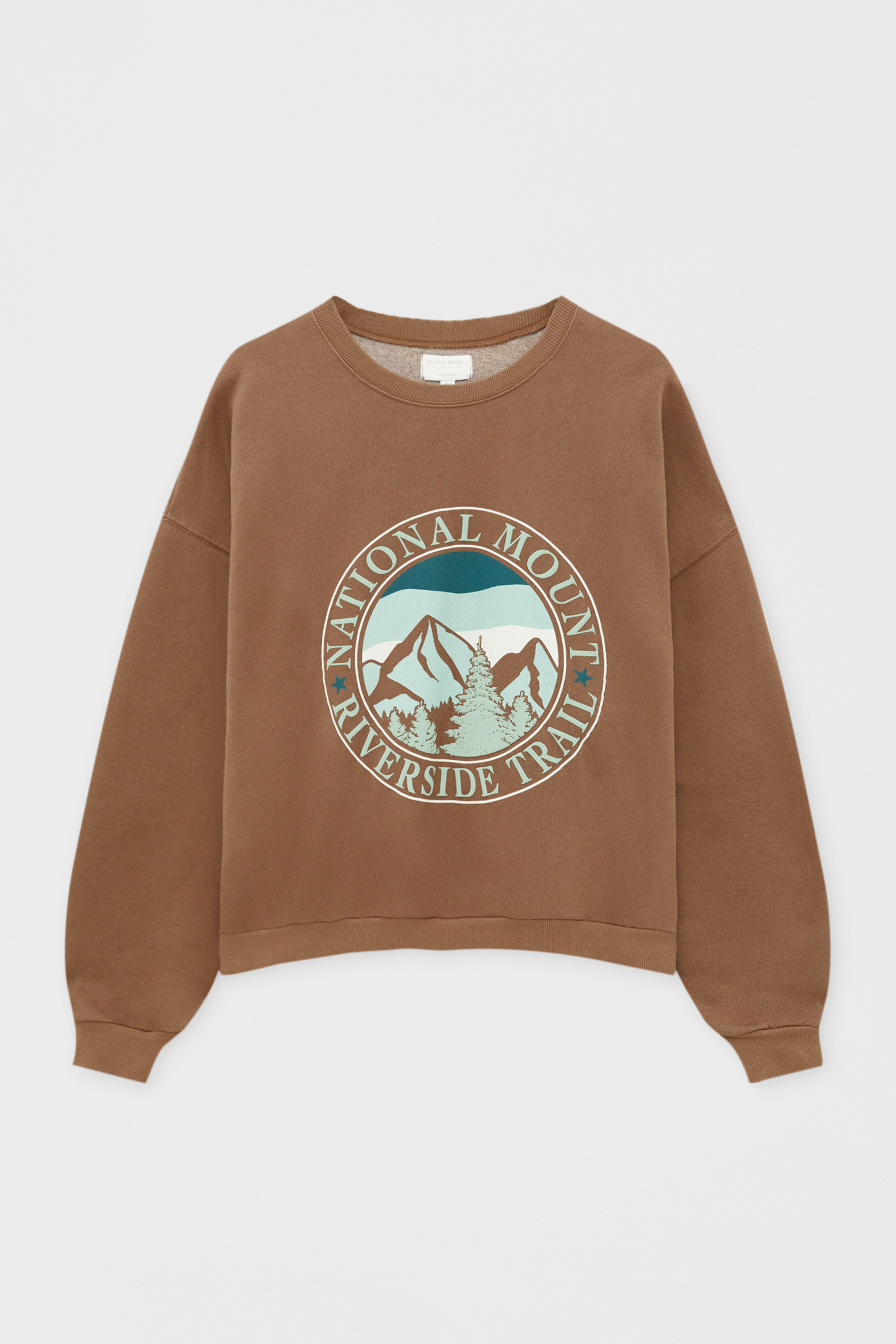 sudadera marron