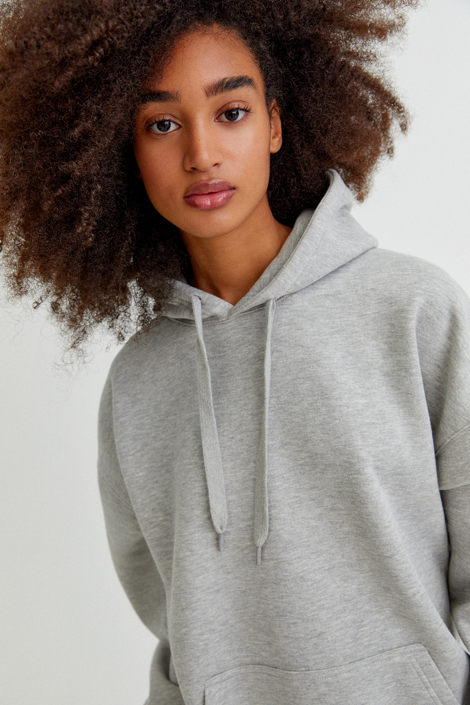 oversized plain hoodie