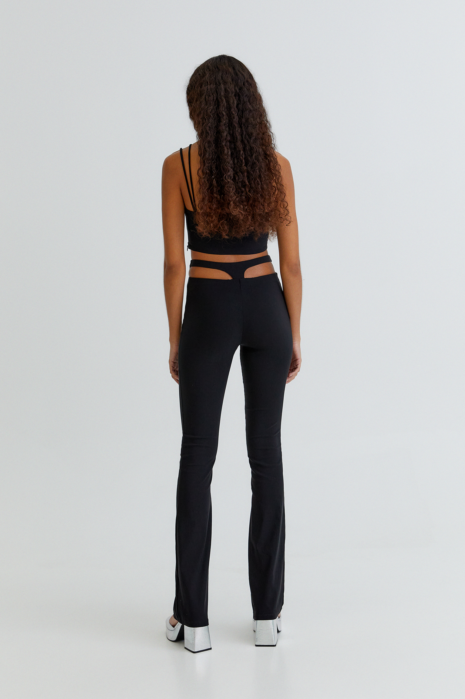 going out flared trousers