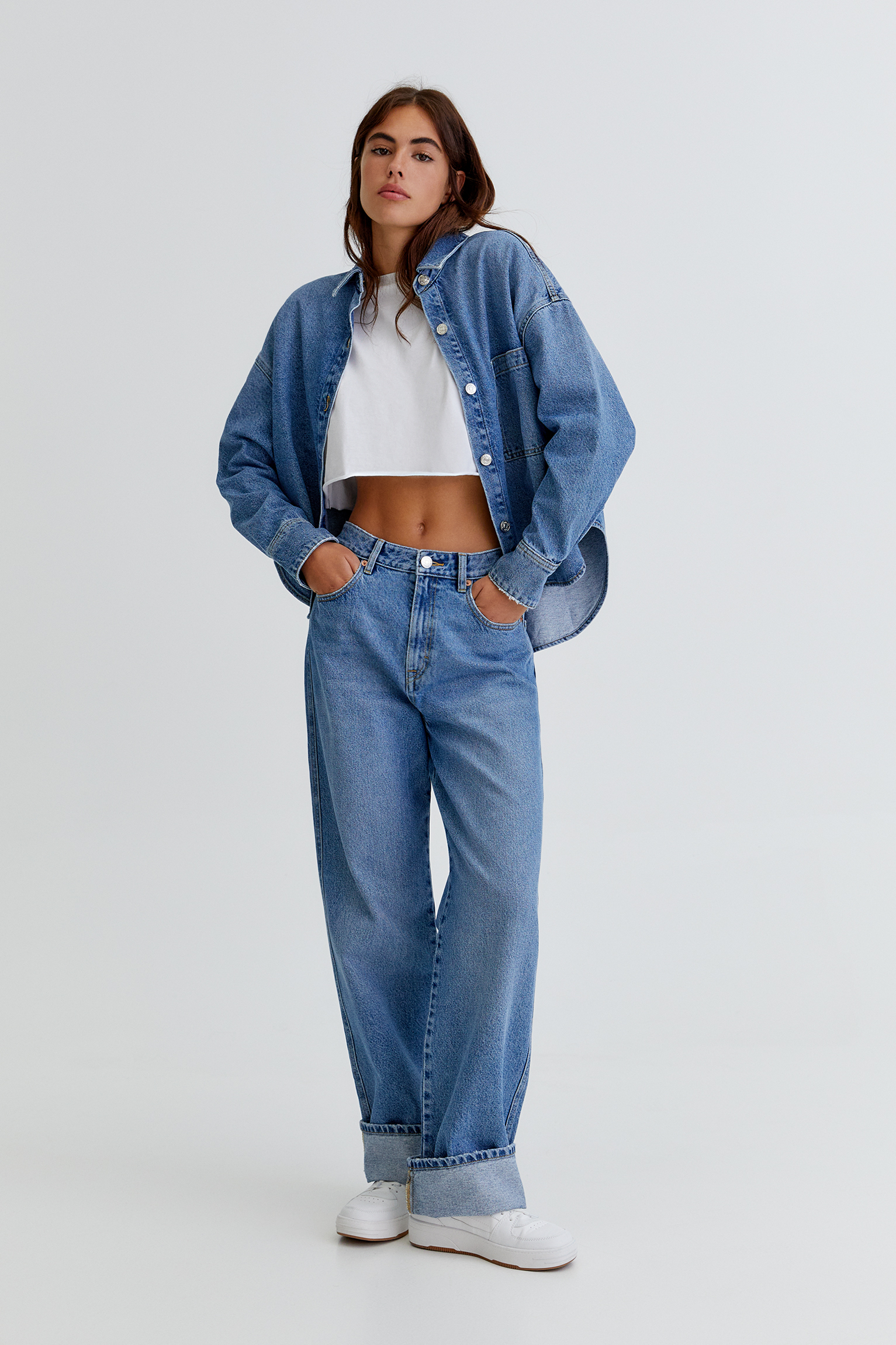 flare leg denim