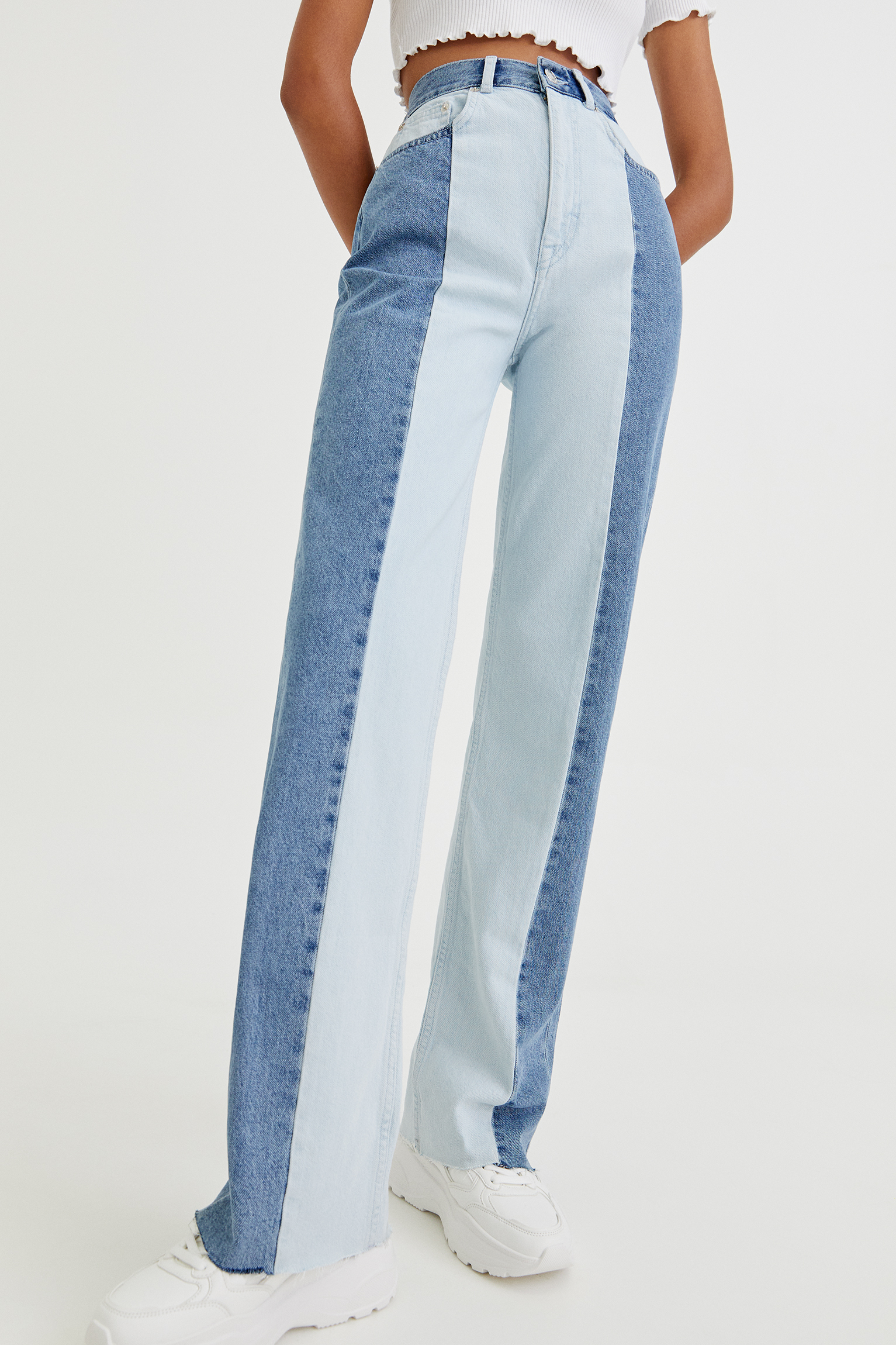 flare leg pull on jeans