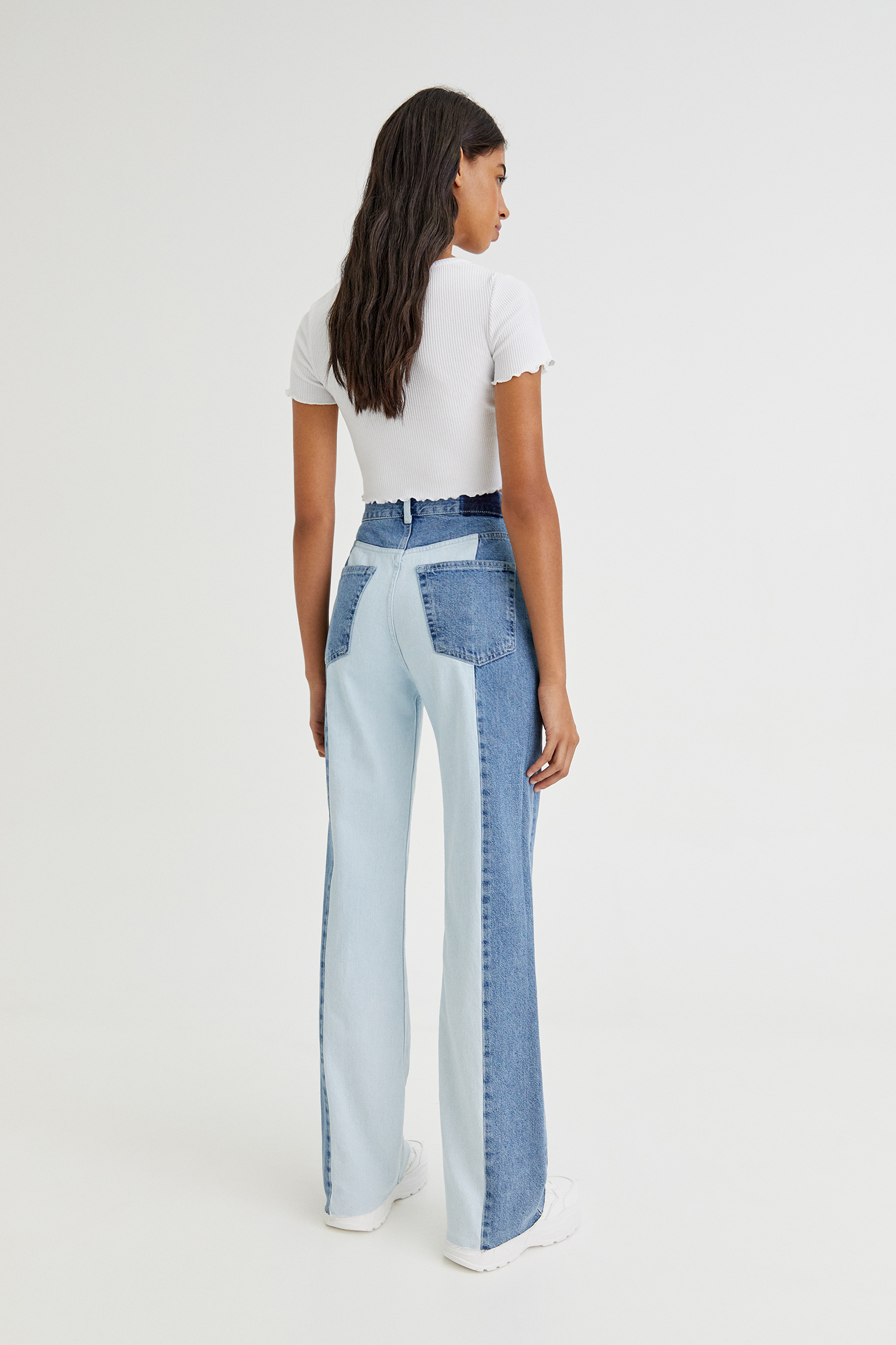 طفولي شعاع قطرة pantalon color block - muradesignco.com