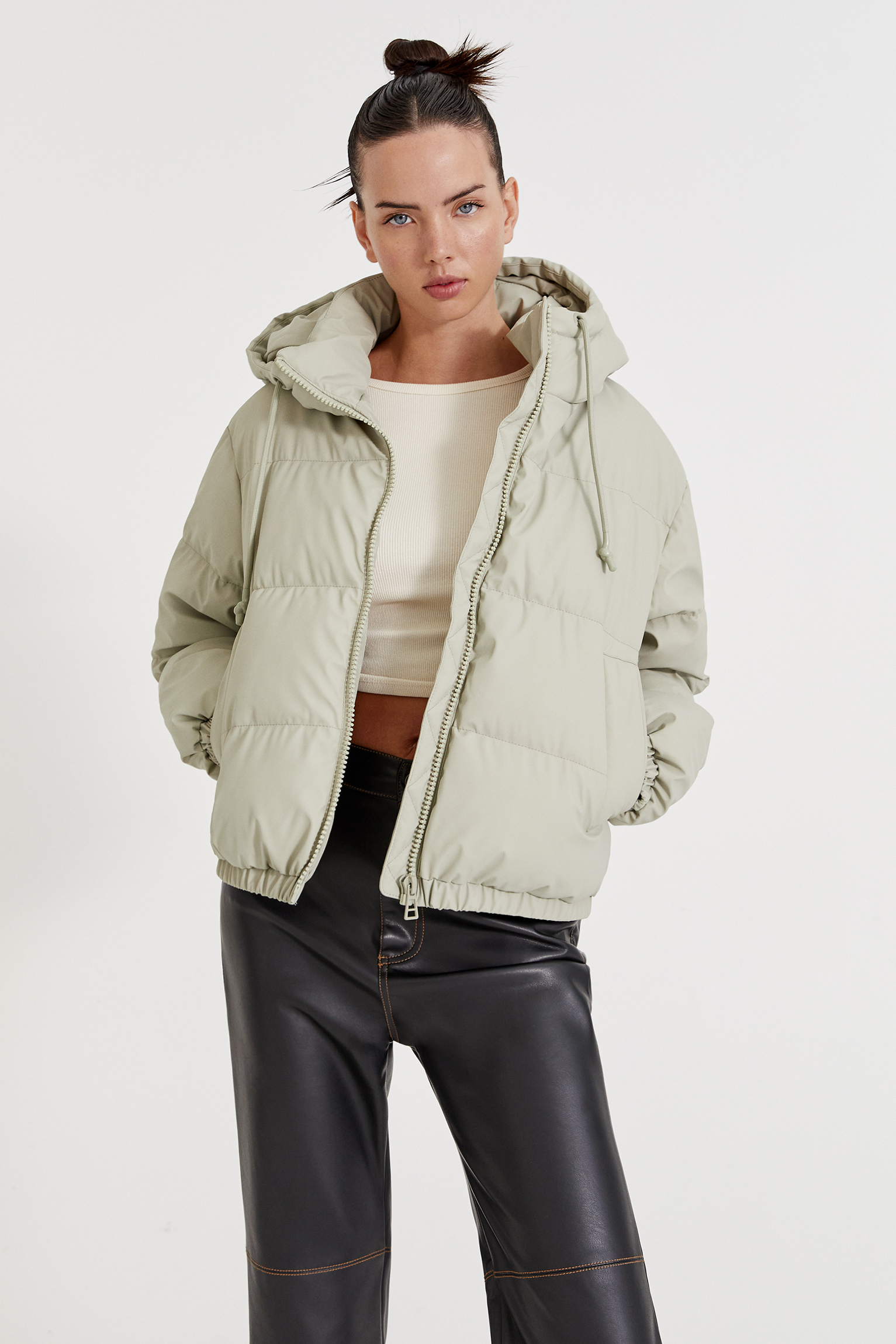 pull & bear puffer jacket