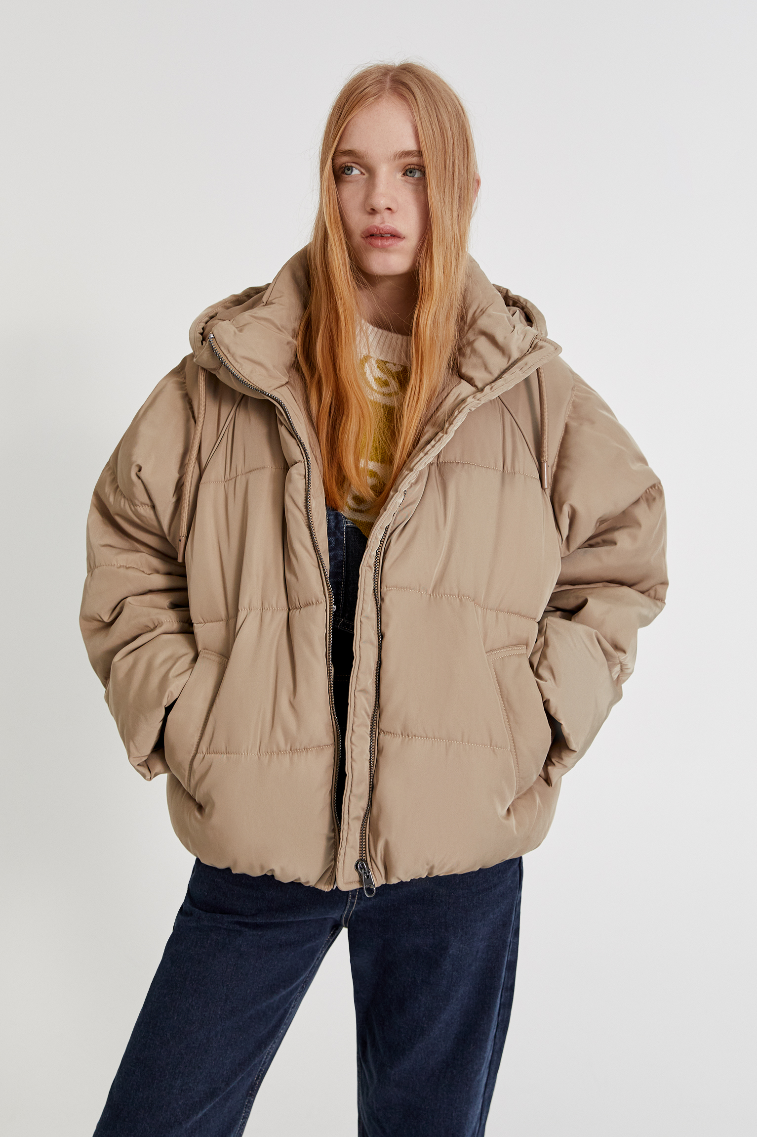 pull and bear puffer jacket