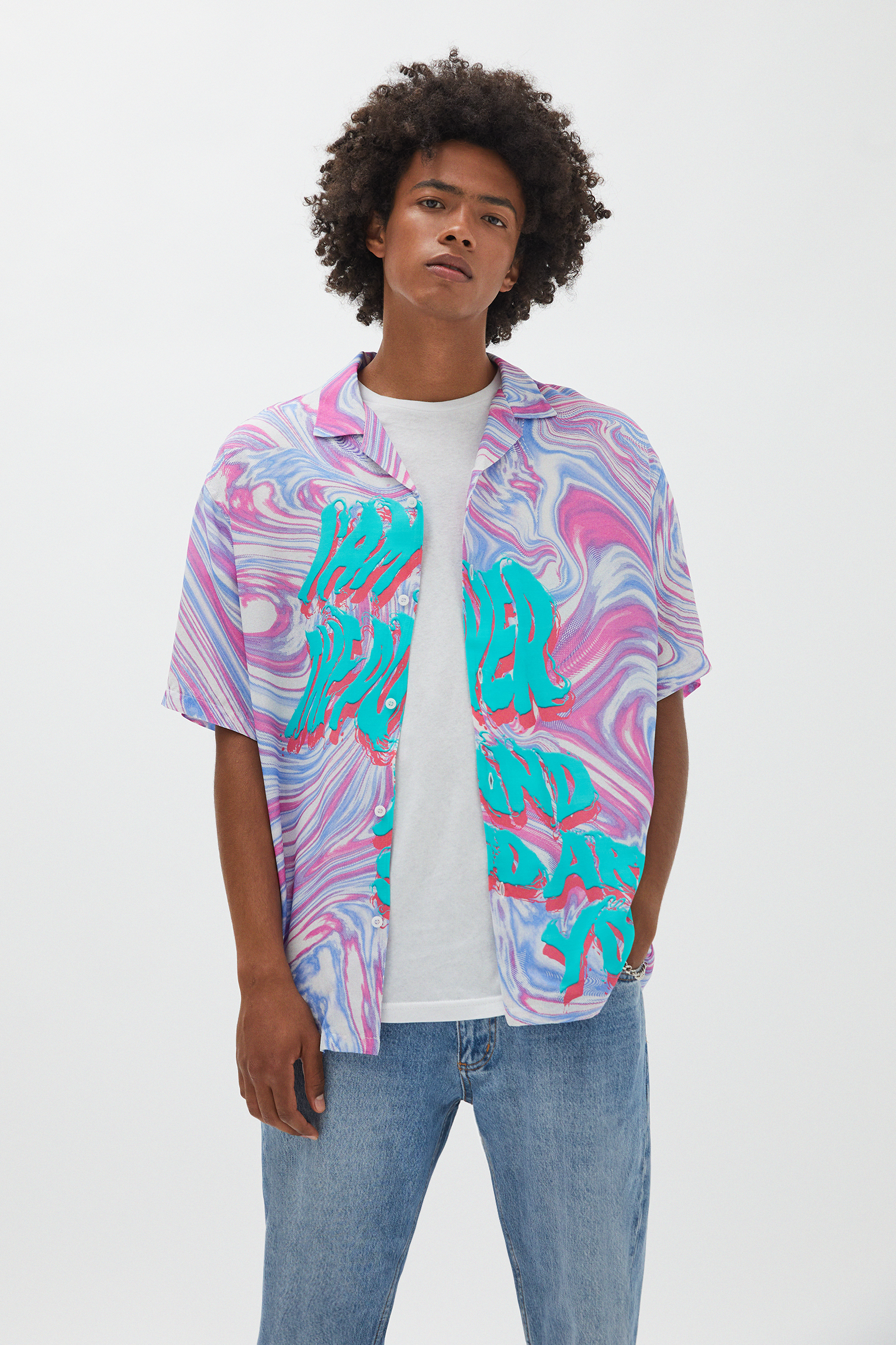 camicia psichedelica