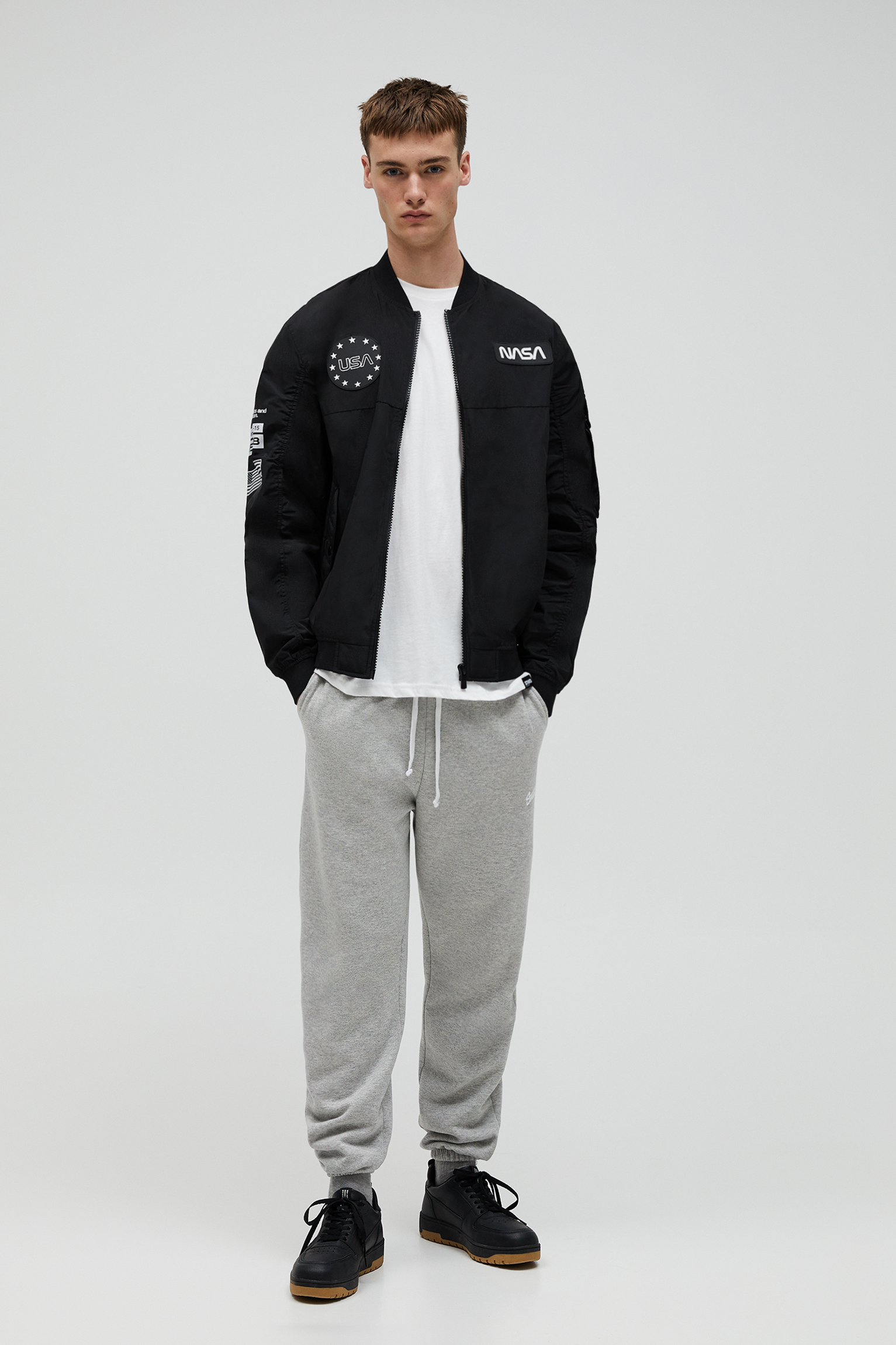 bomber pull and bear nasa