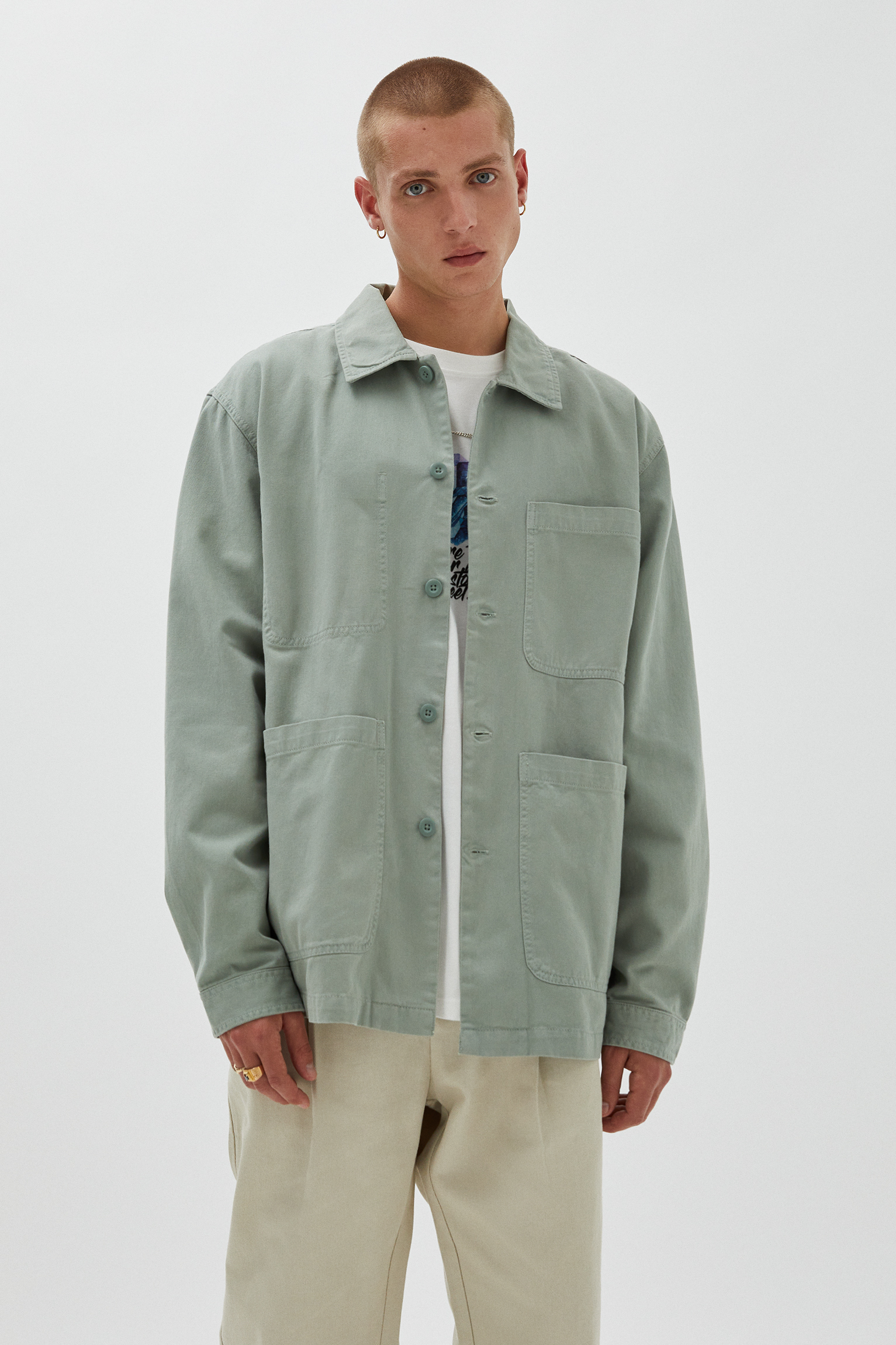 lightweight overshirt