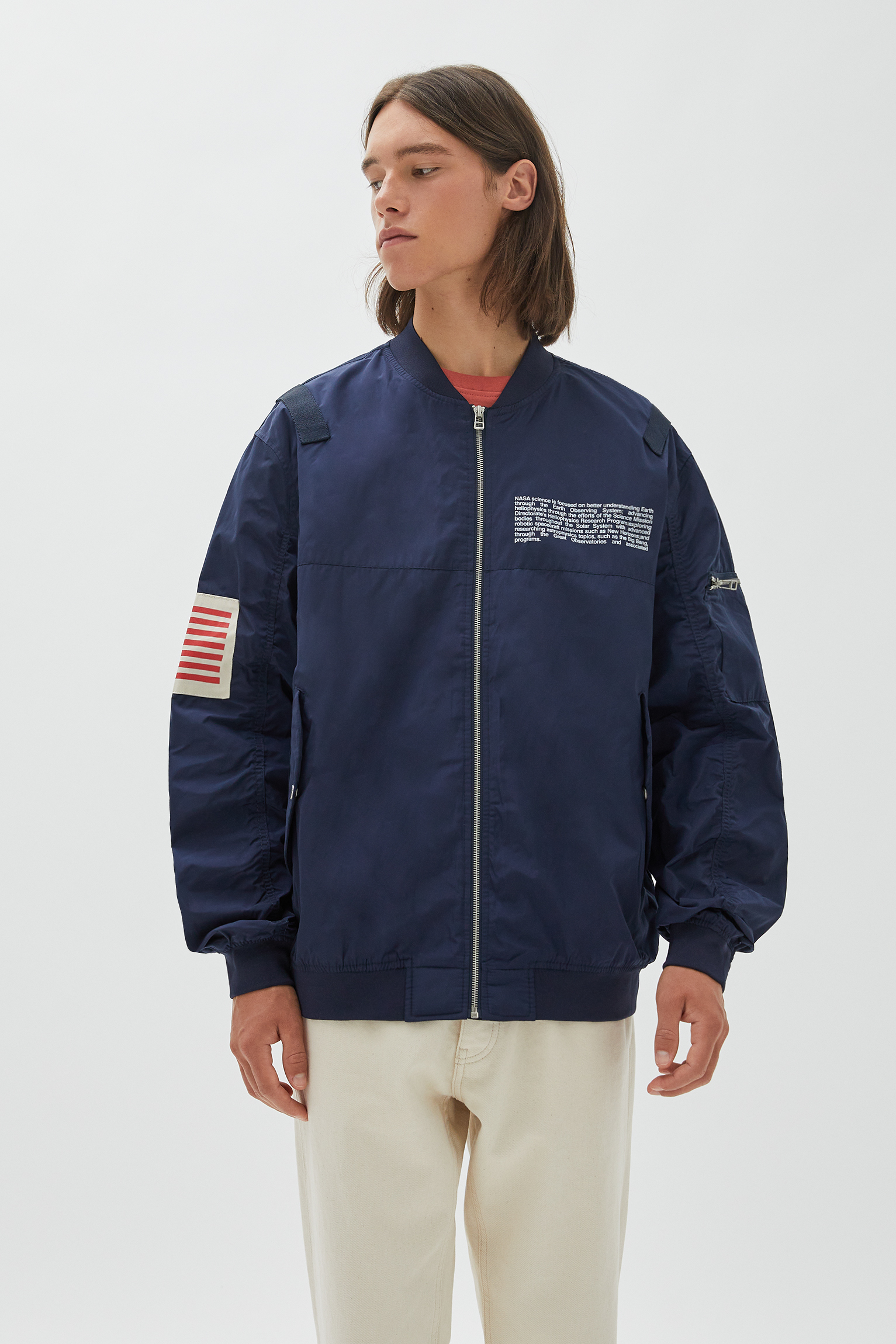 pull and bear nasa jacket