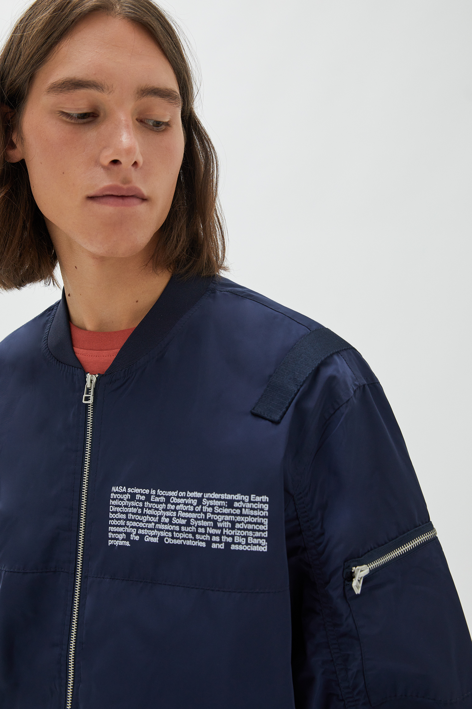 bomber pull and bear nasa
