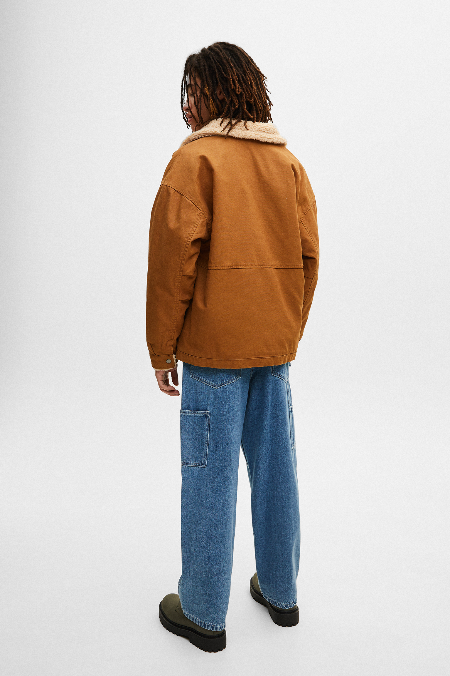 pull and bear utility jacket