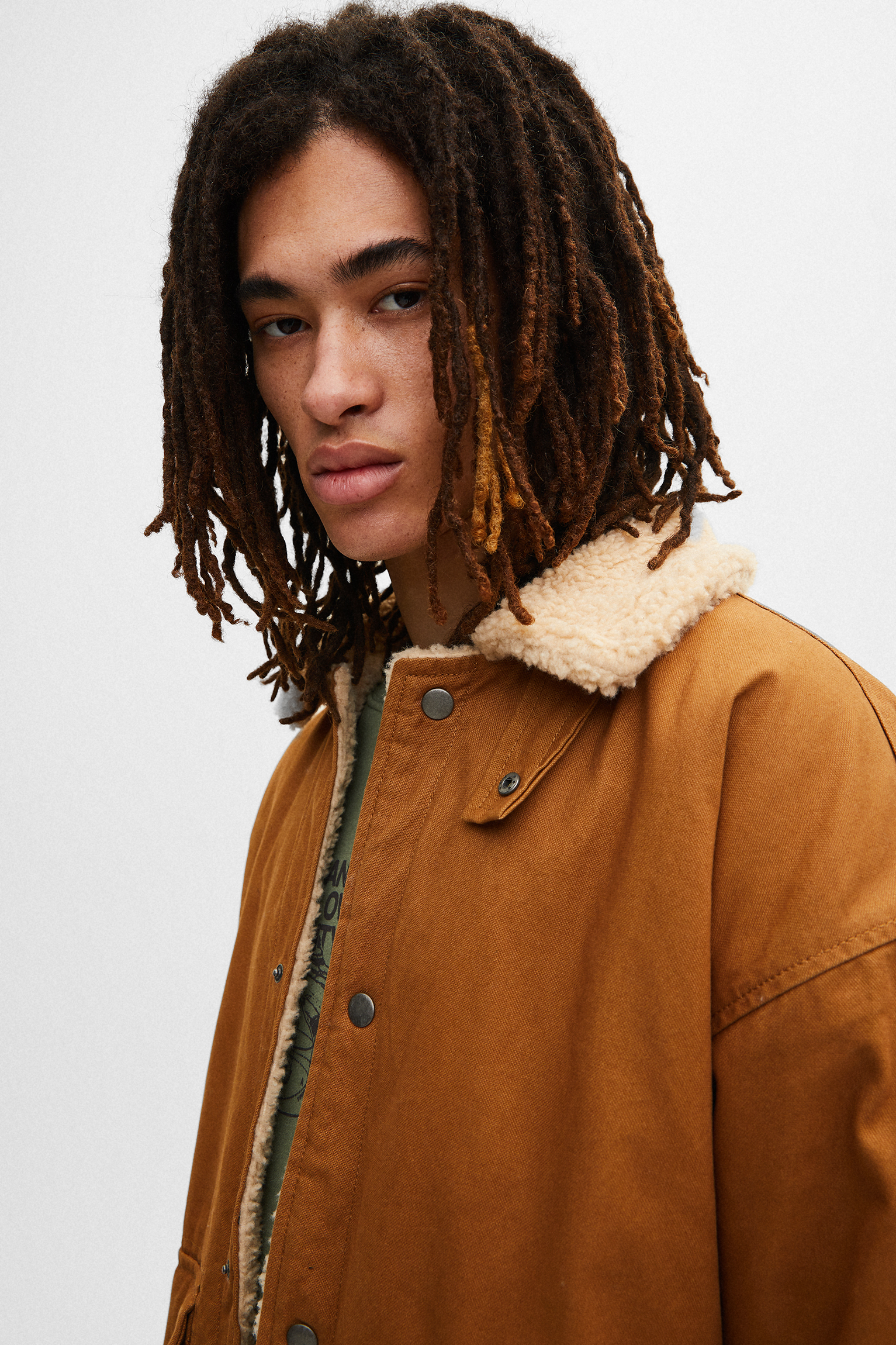 pull and bear utility jacket
