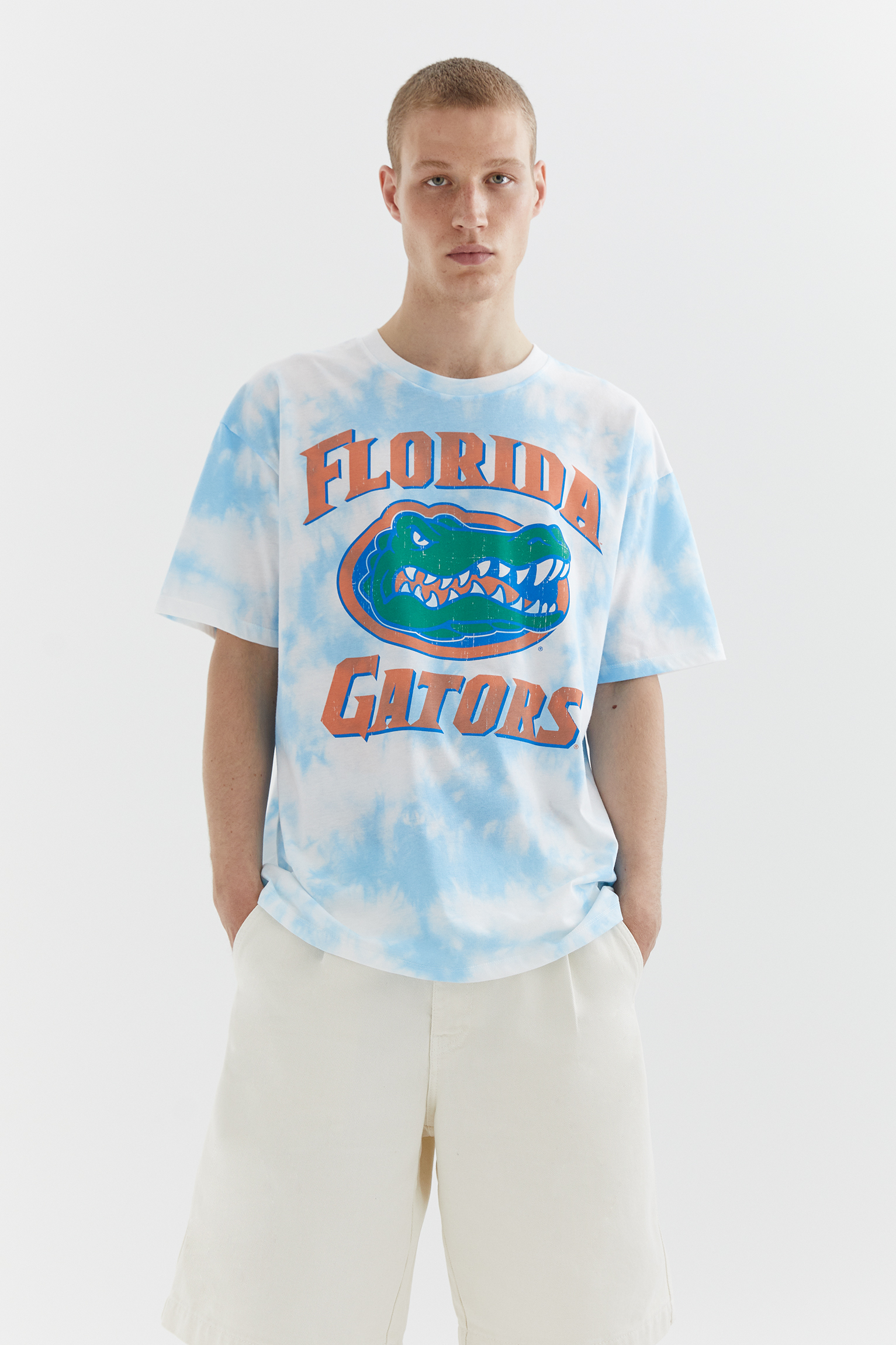 Florida Gators tie-dye T-shirt - PULL\u0026BEAR