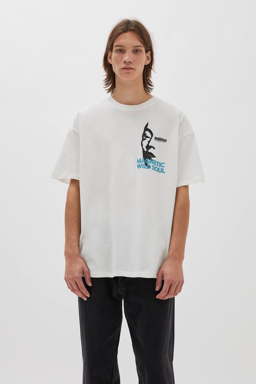 Magnetic Wild Soul T-shirt, WHITE