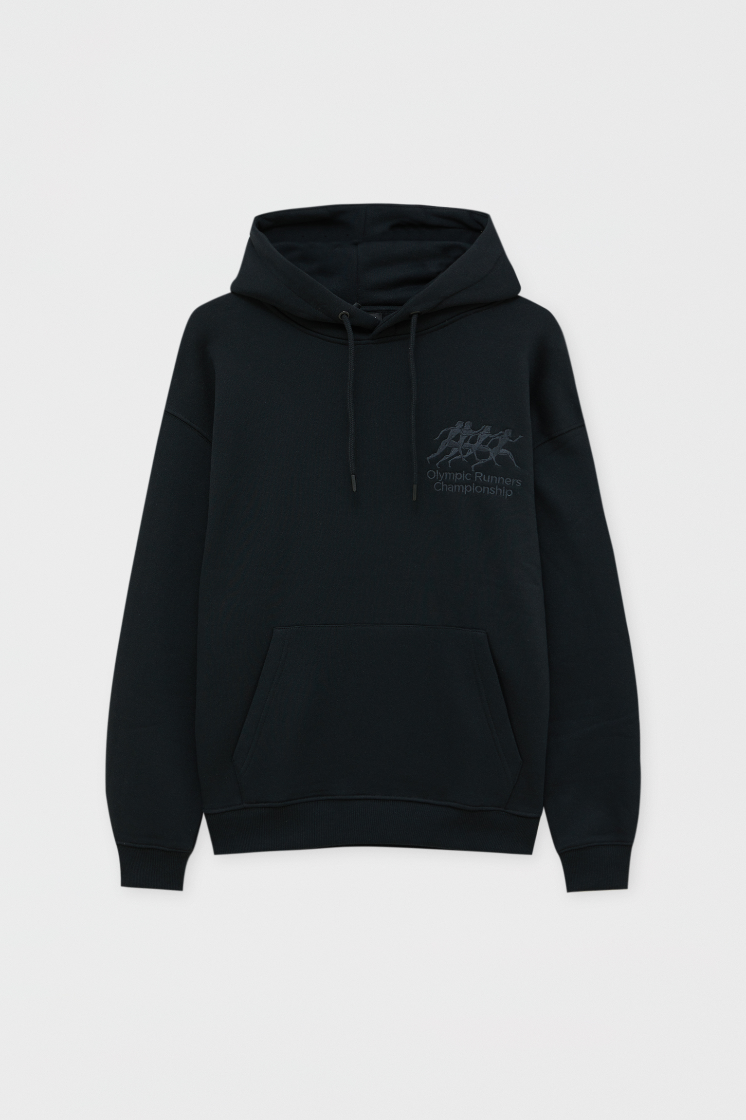 Sudadera negra con gorro Clearance