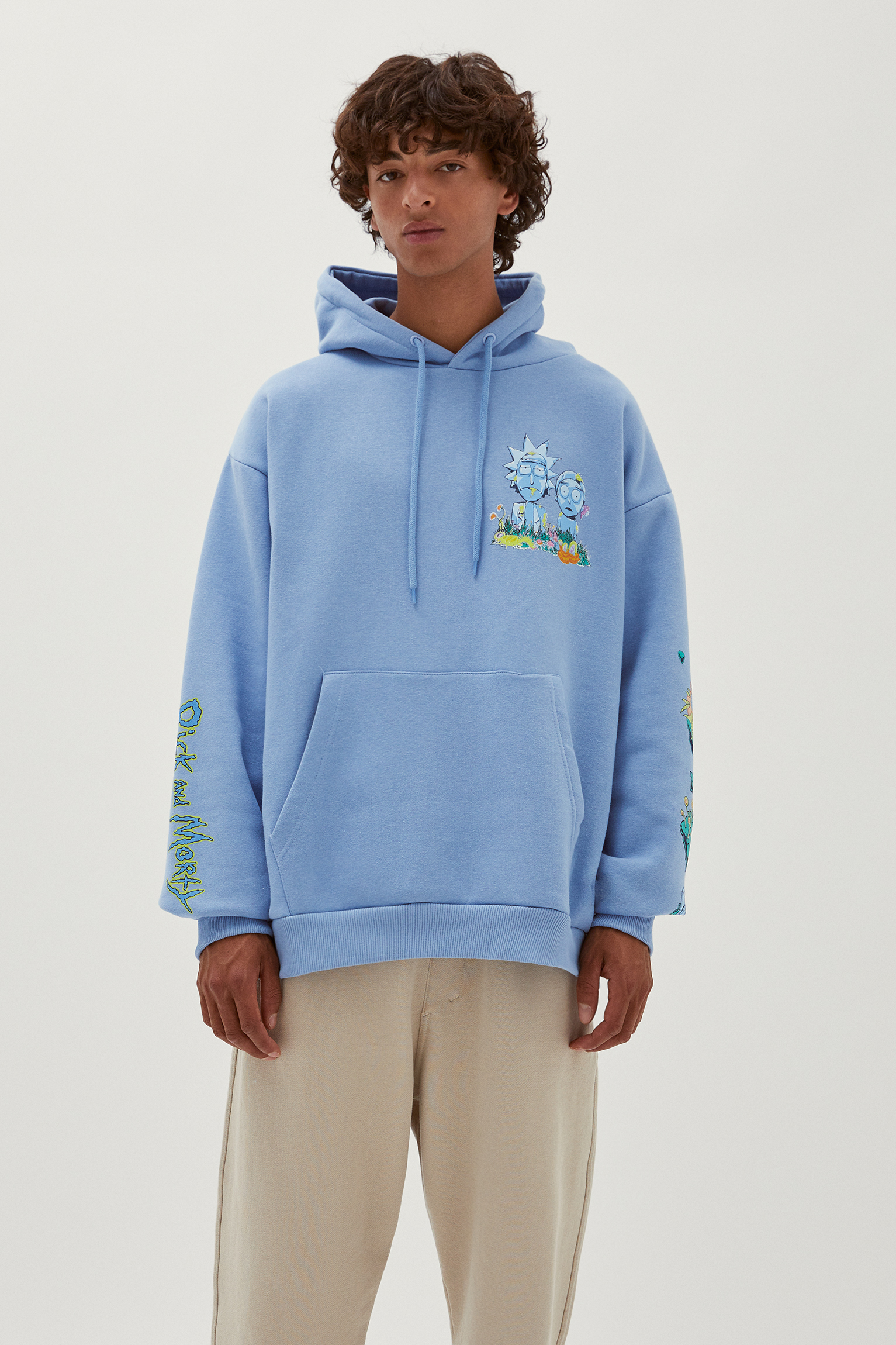 rick and morty hoodie pacsun