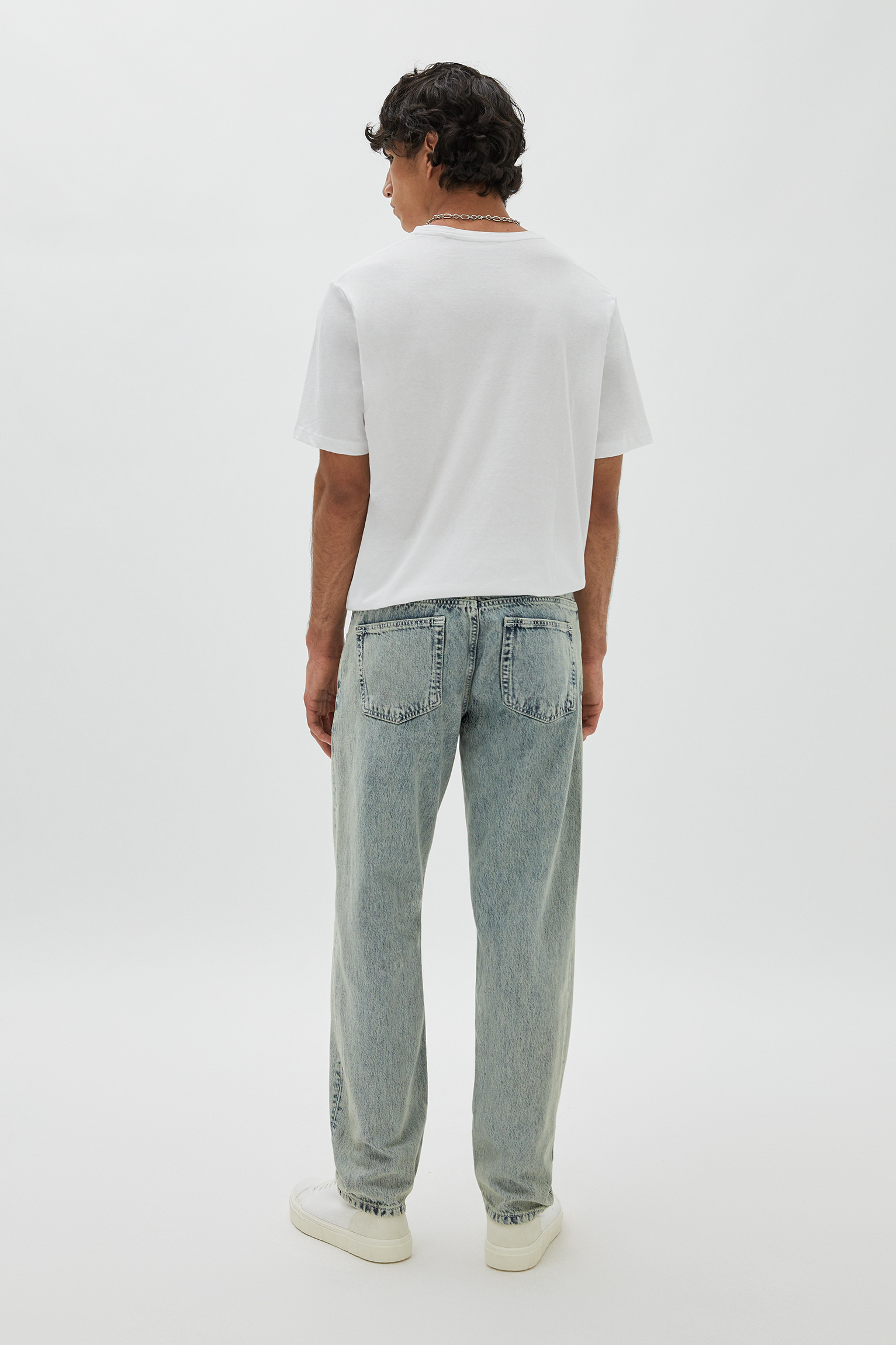jeans verdi pull and bear
