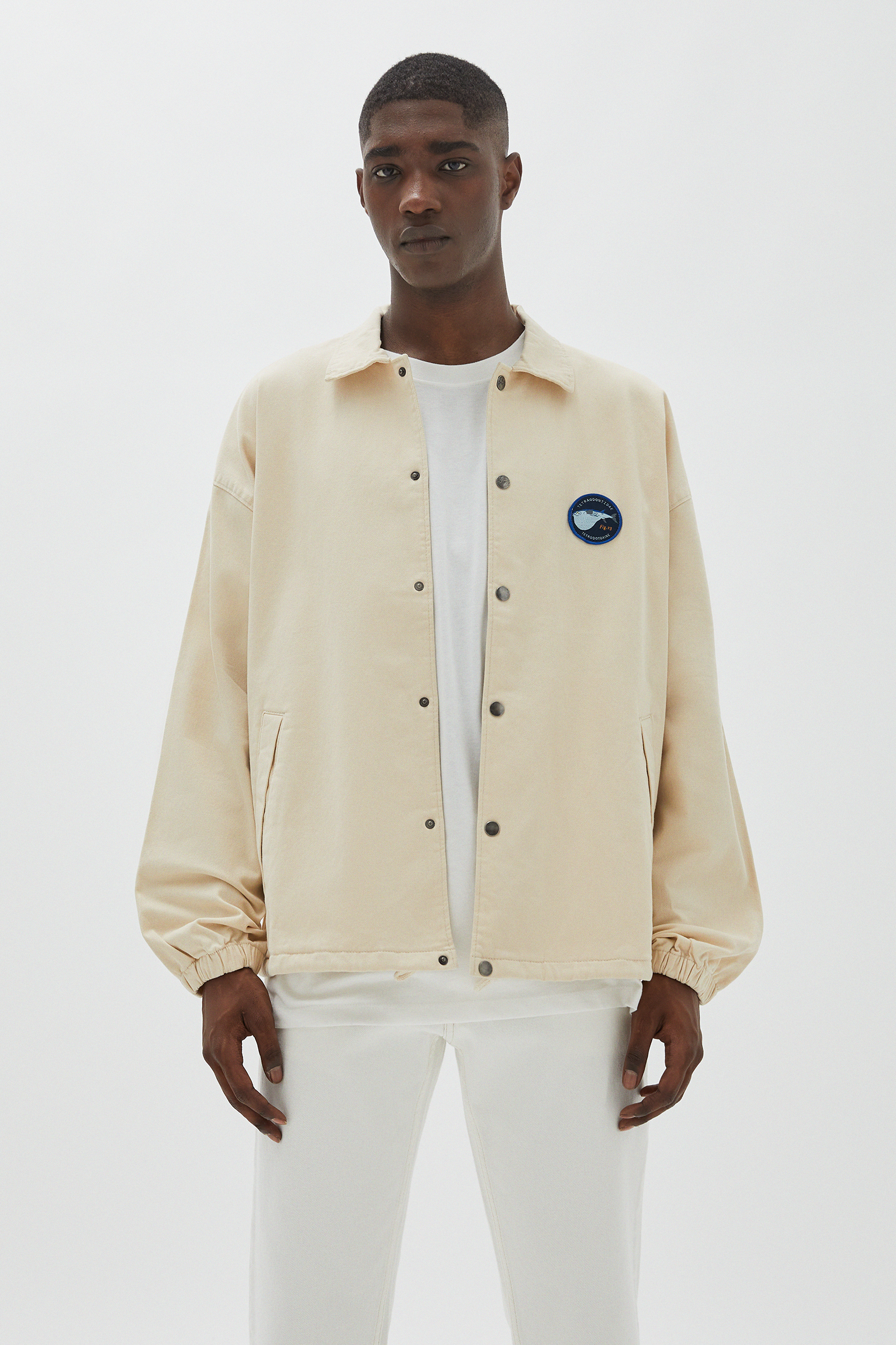 embroidered baseball jacket