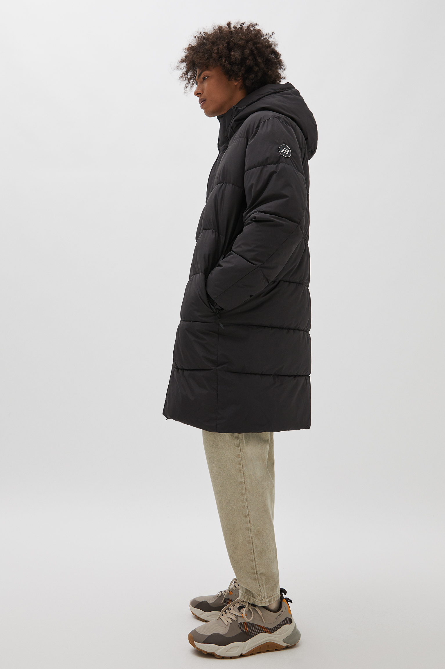 puffer coat pull and bear