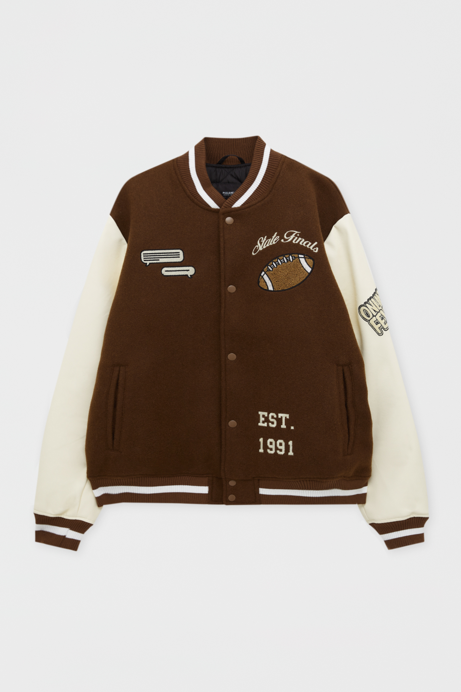 pull and bear varsity jacket