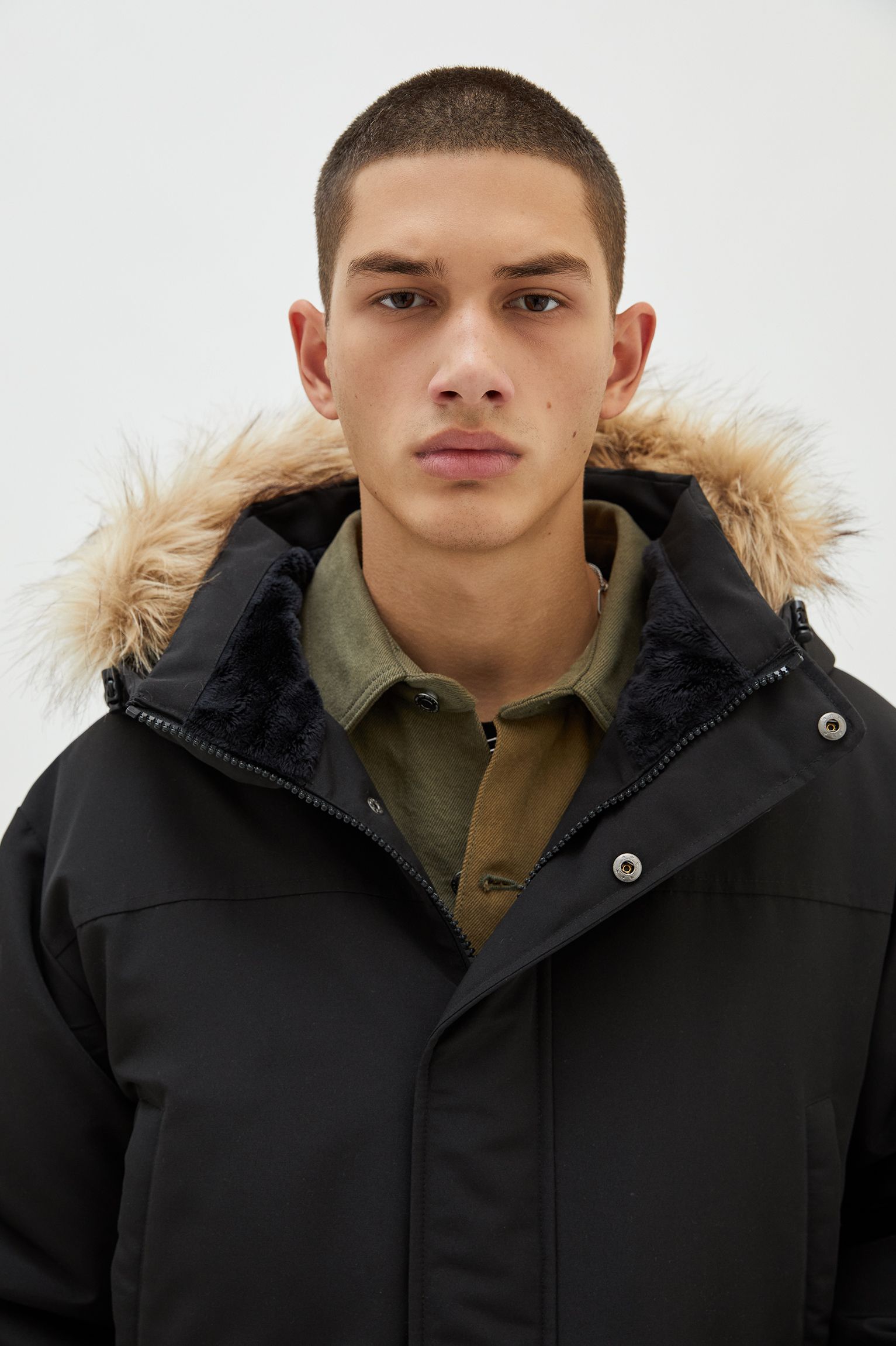 parka jacket pull and bear