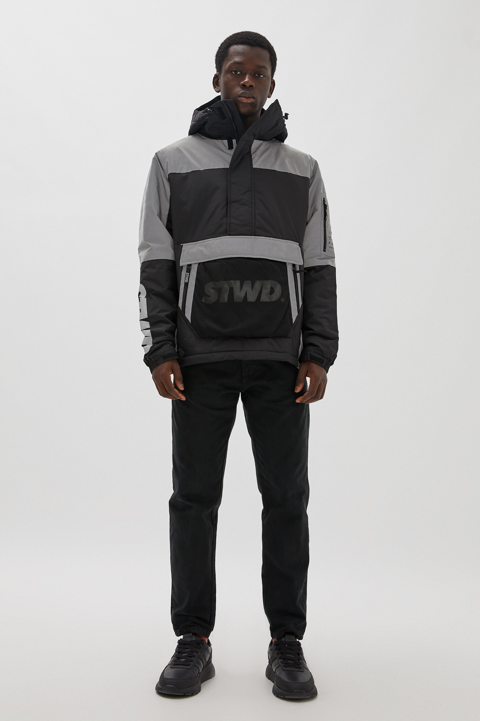 golf bolluk özel cazadora canguro capucha hombre pull and bear - stylngo.com