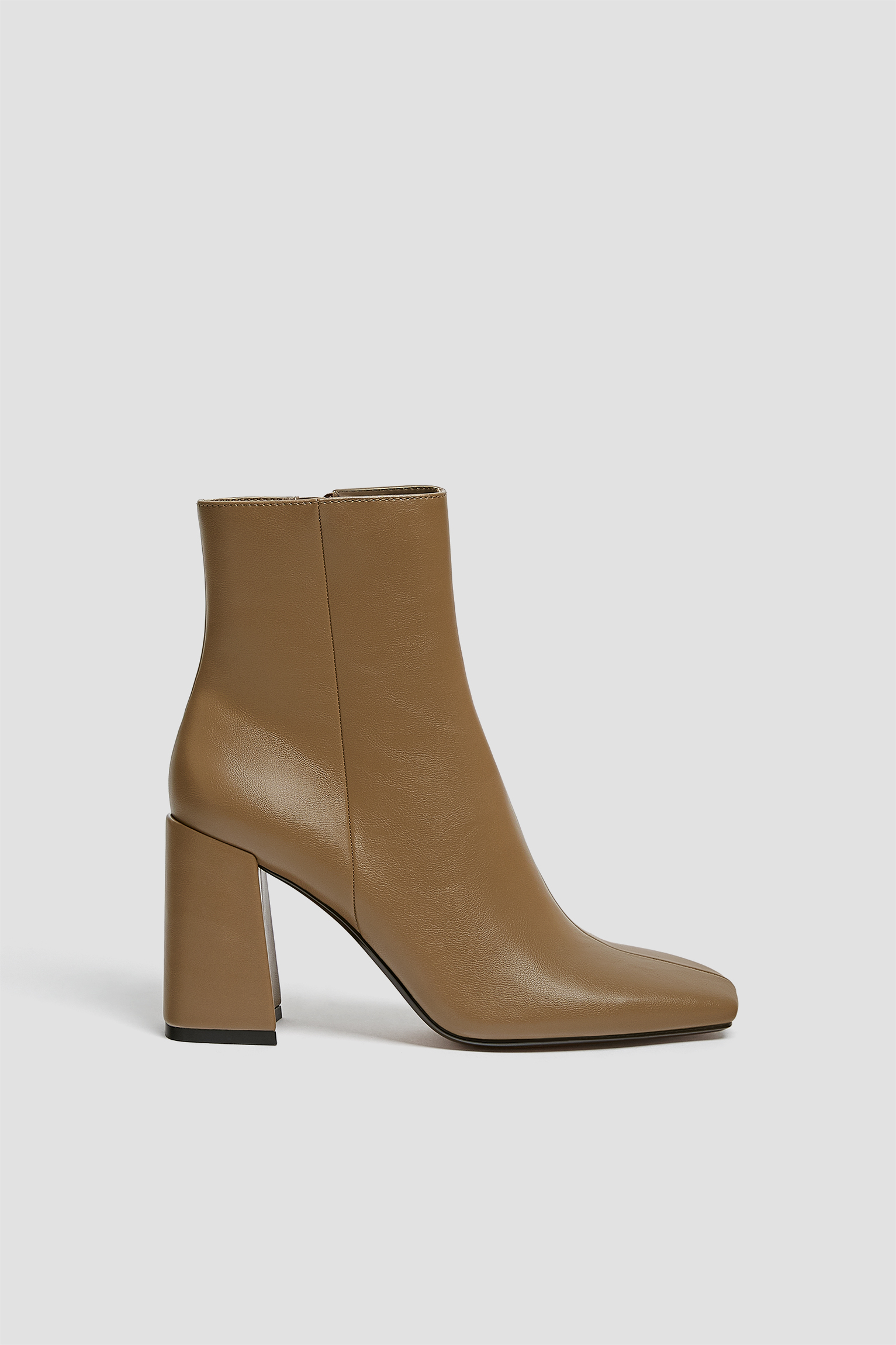 square toe ankle boots