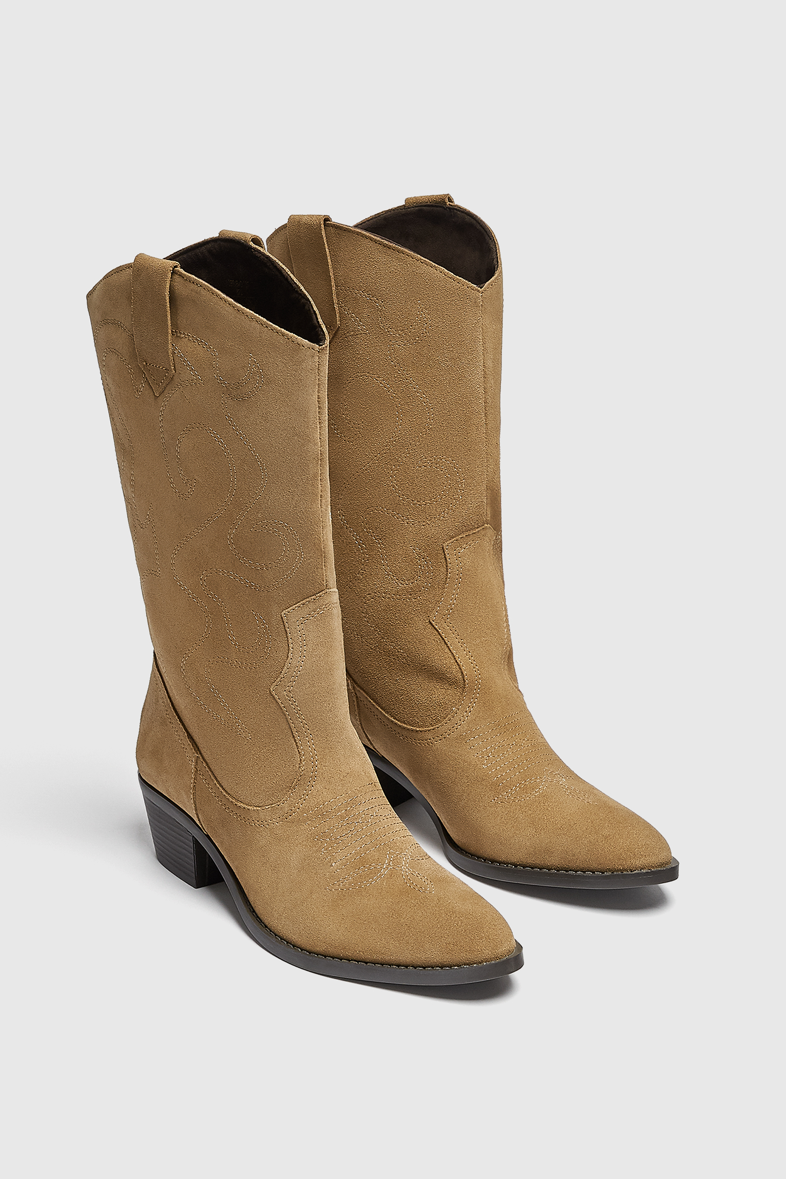 pull and bear cowboy boots