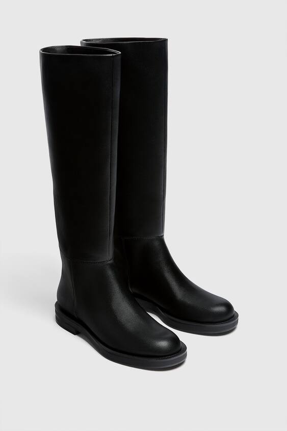 KNEE-HIGH RIDING BOOTS