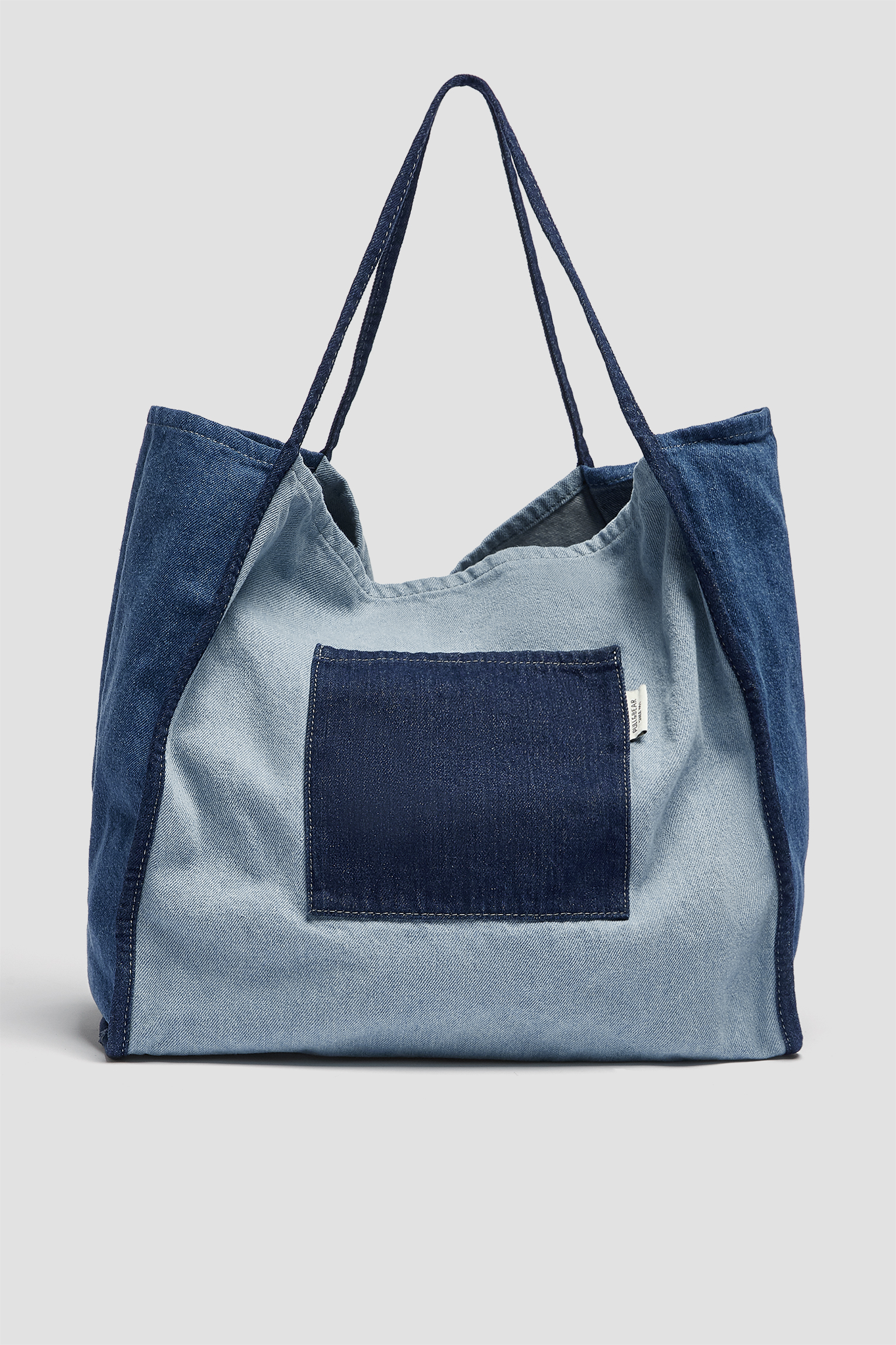 denim pouch bag