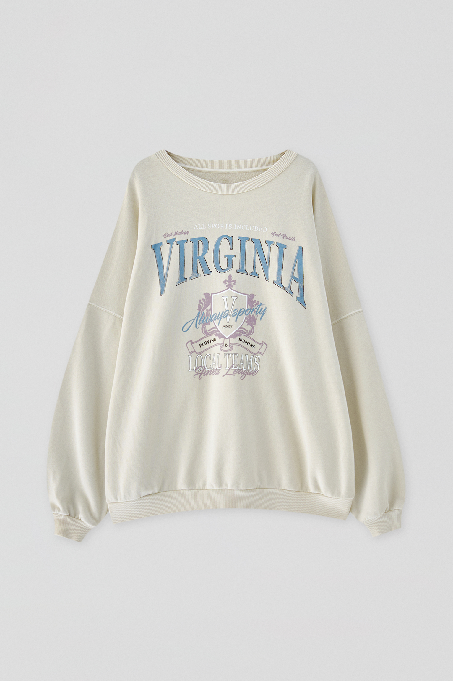 Pull and bear college sweatshirt Outlet