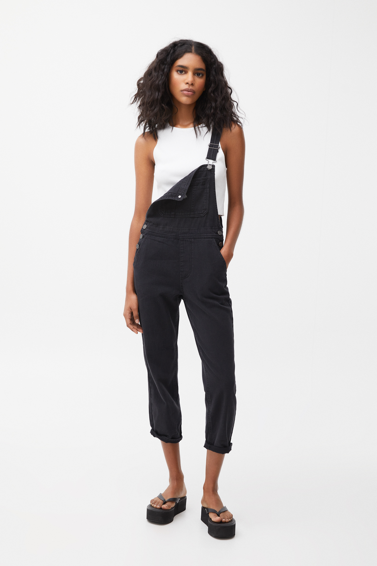 mustard dungarees womens