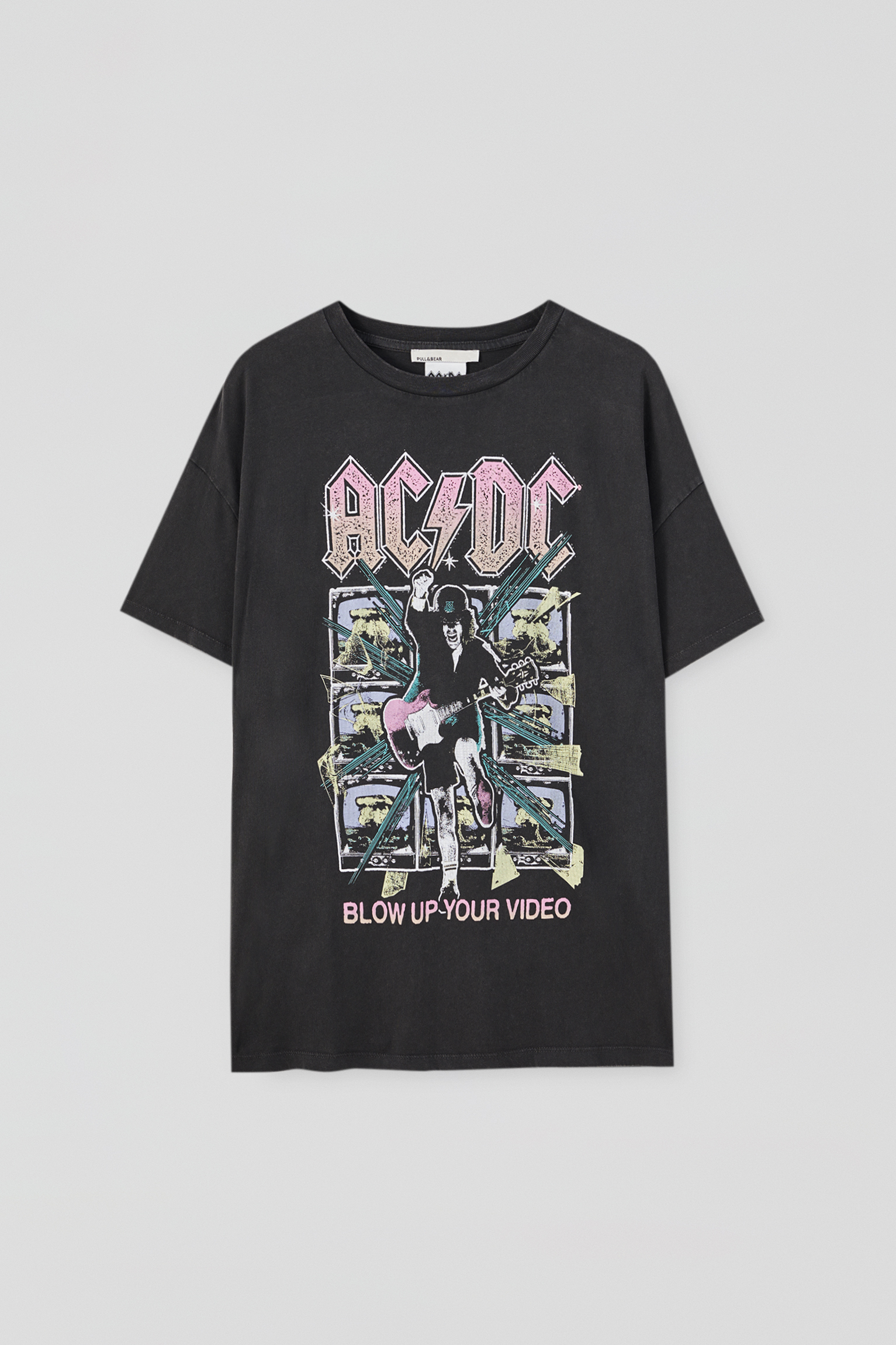 Sudadera ac dc pull and bear Clearance