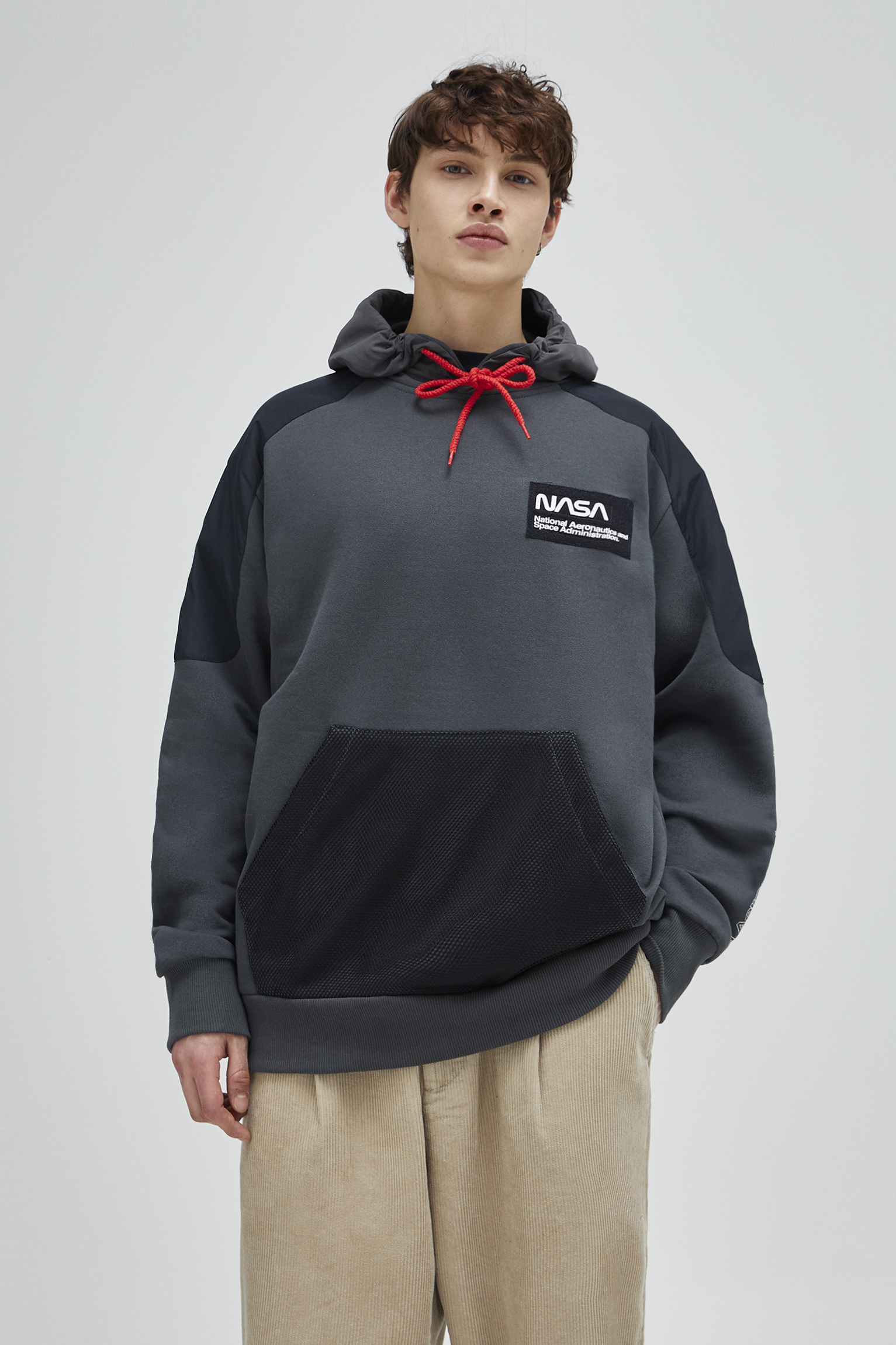 black hoodie nasa