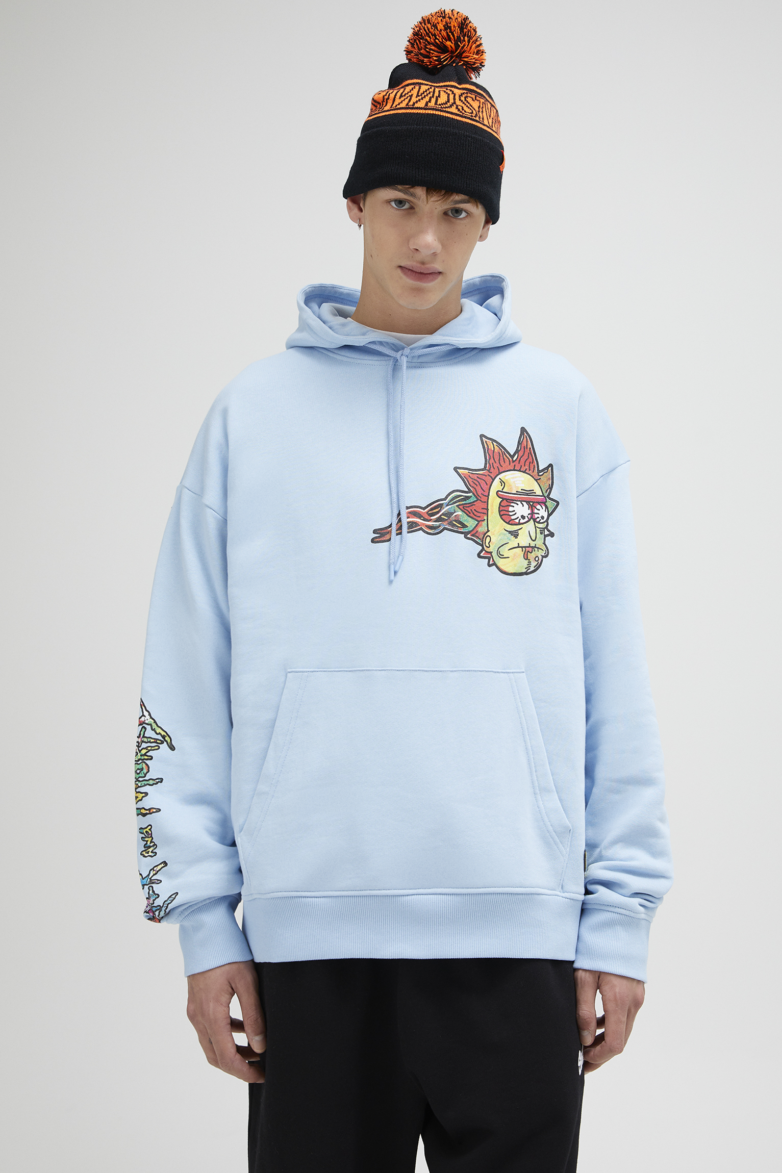 Sudadera Rick Y Morty Azul Flash Sales, 60% OFF | www.ingeniovirtual.com