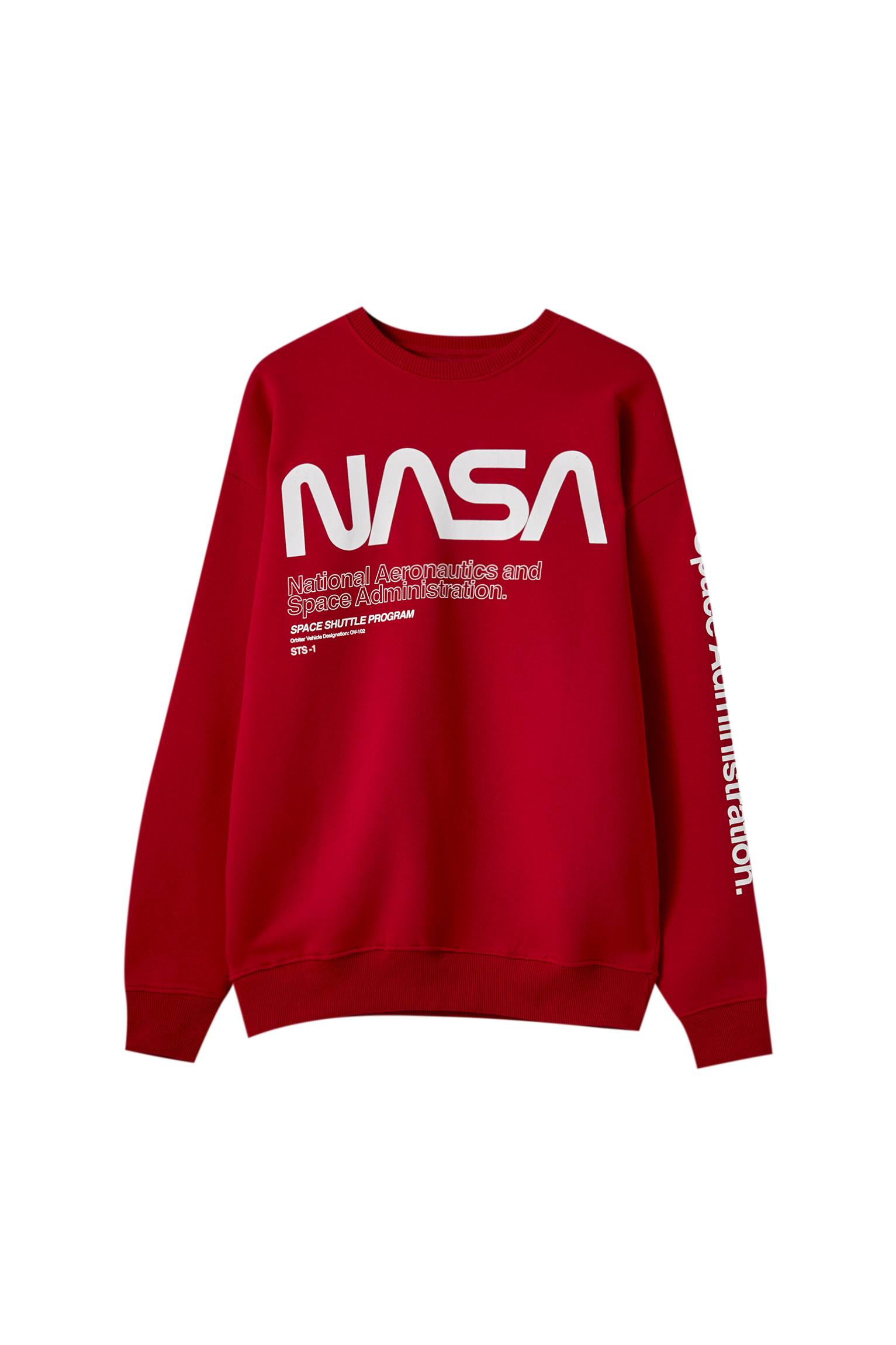 Red Nasa Sweatshirt Ireland, SAVE 41% - raptorunderlayment.com