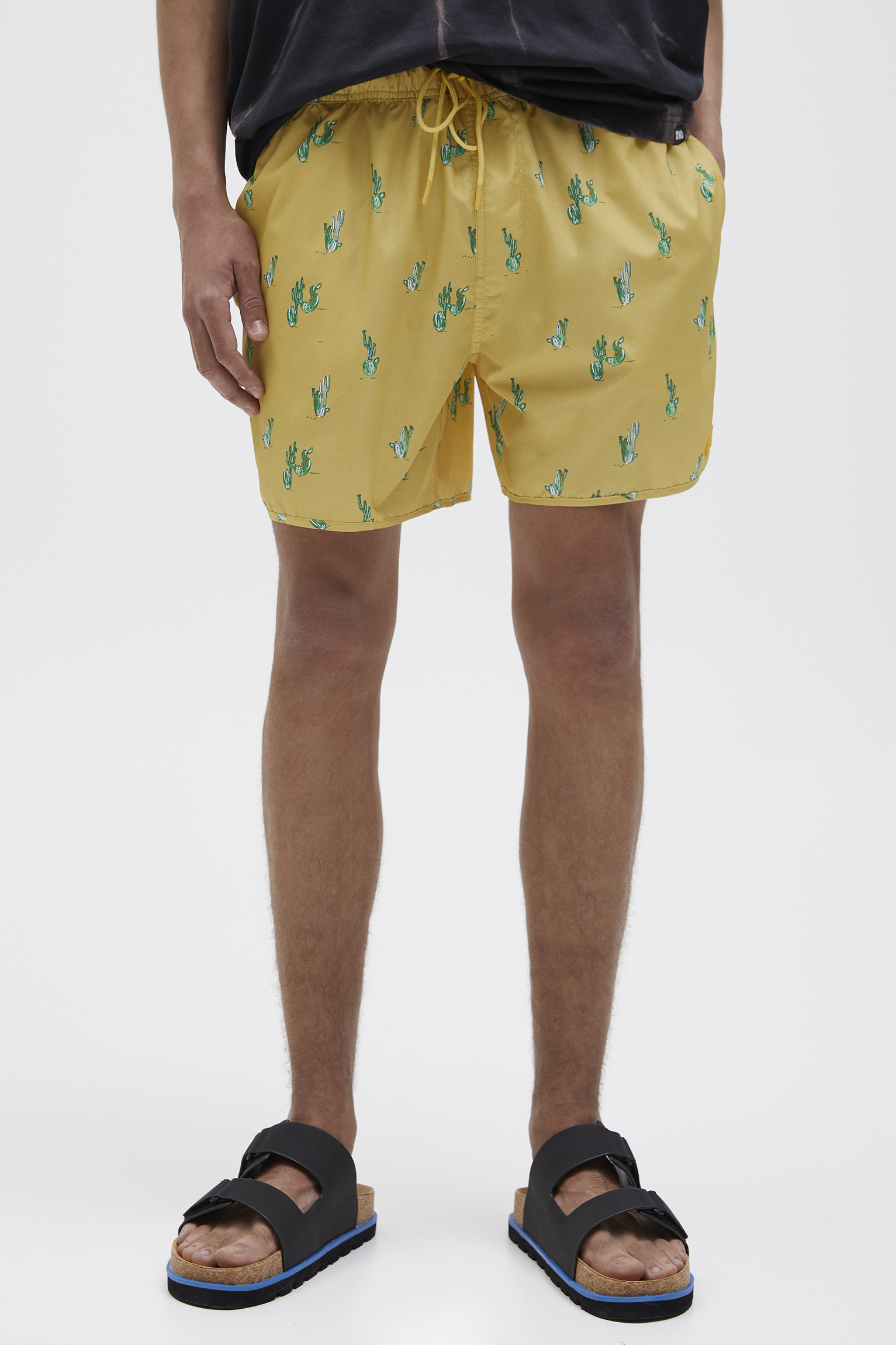cactus swim trunks