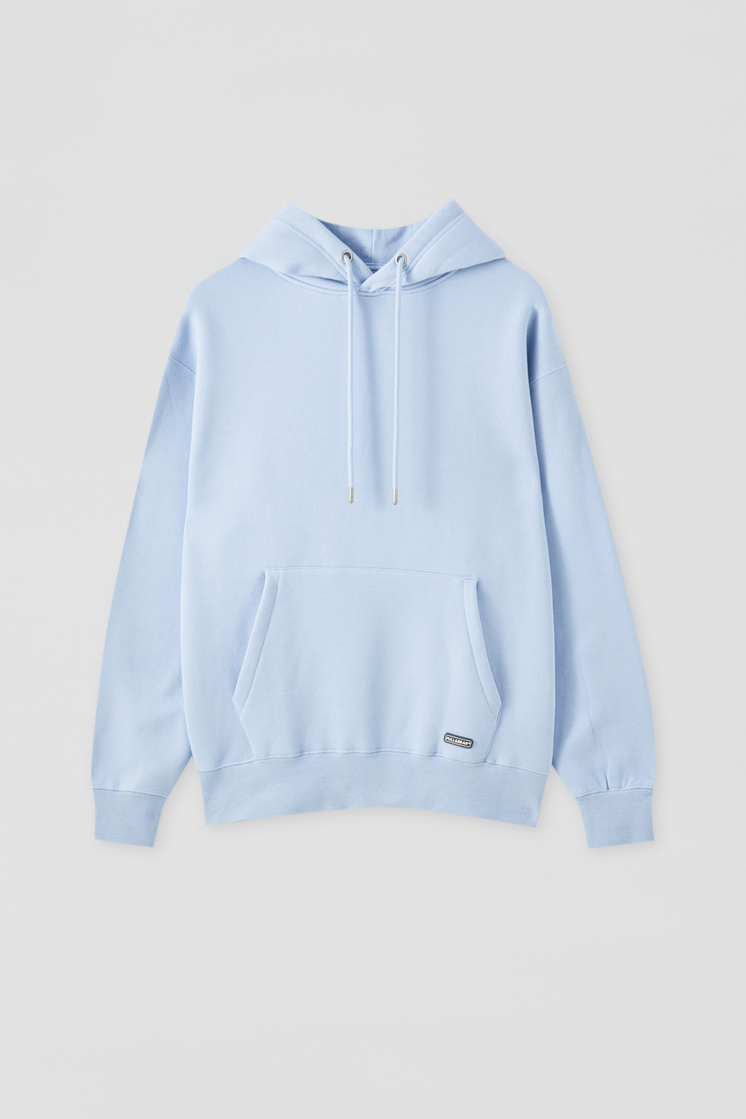 basic blue hoodie