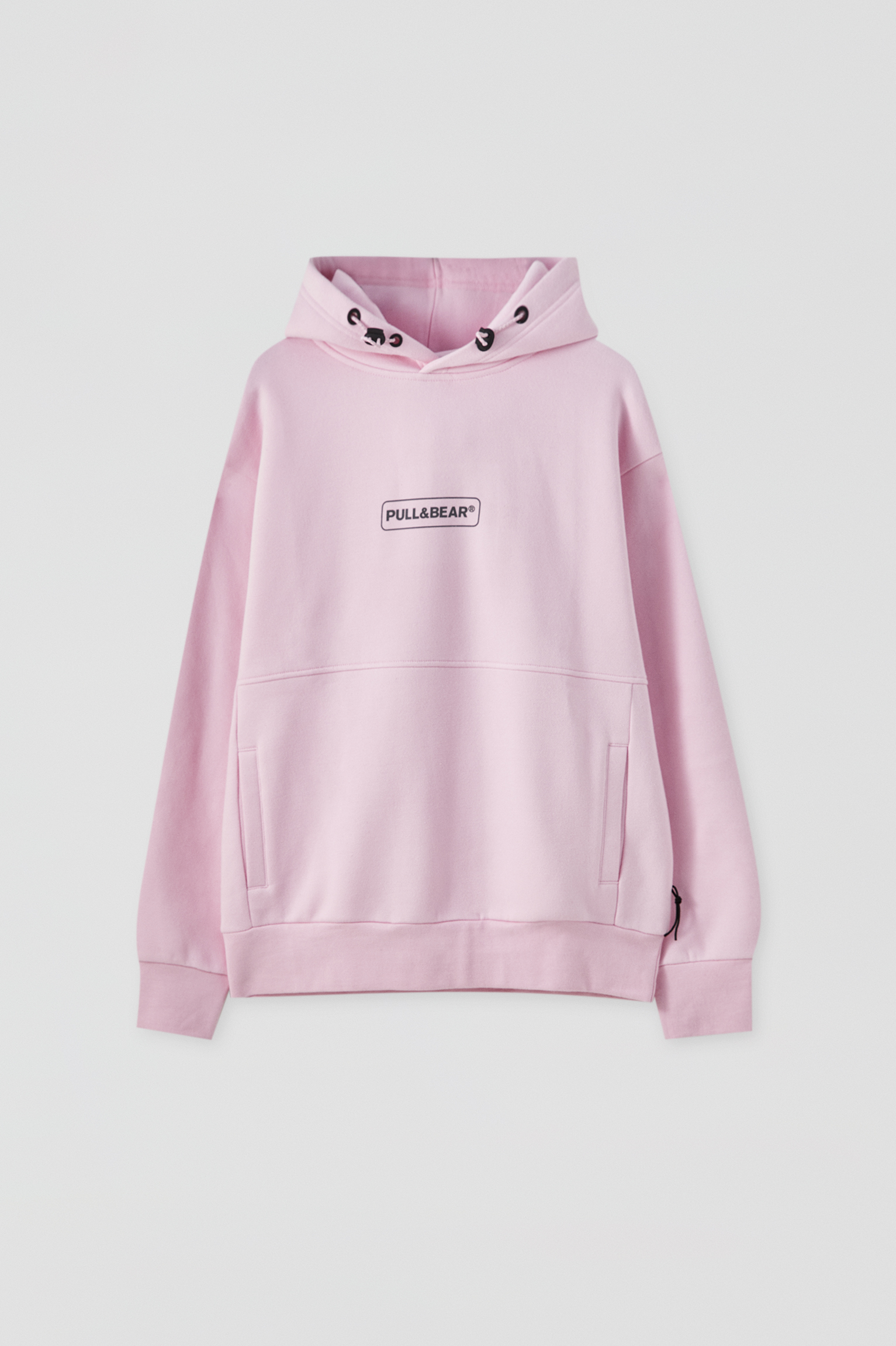 pull and bear logo hoodie women's