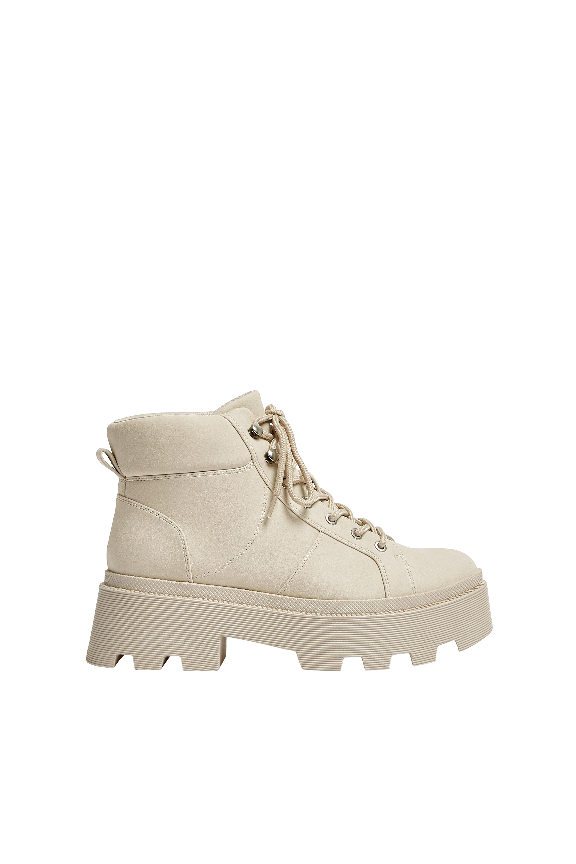 Botines beige pull and bear Clearance