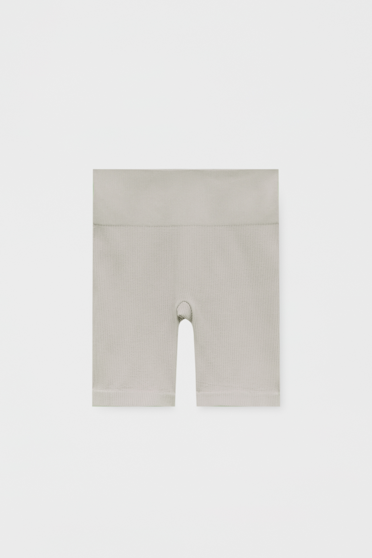 Seamless ribbed cycling shorts - pull\u0026bear