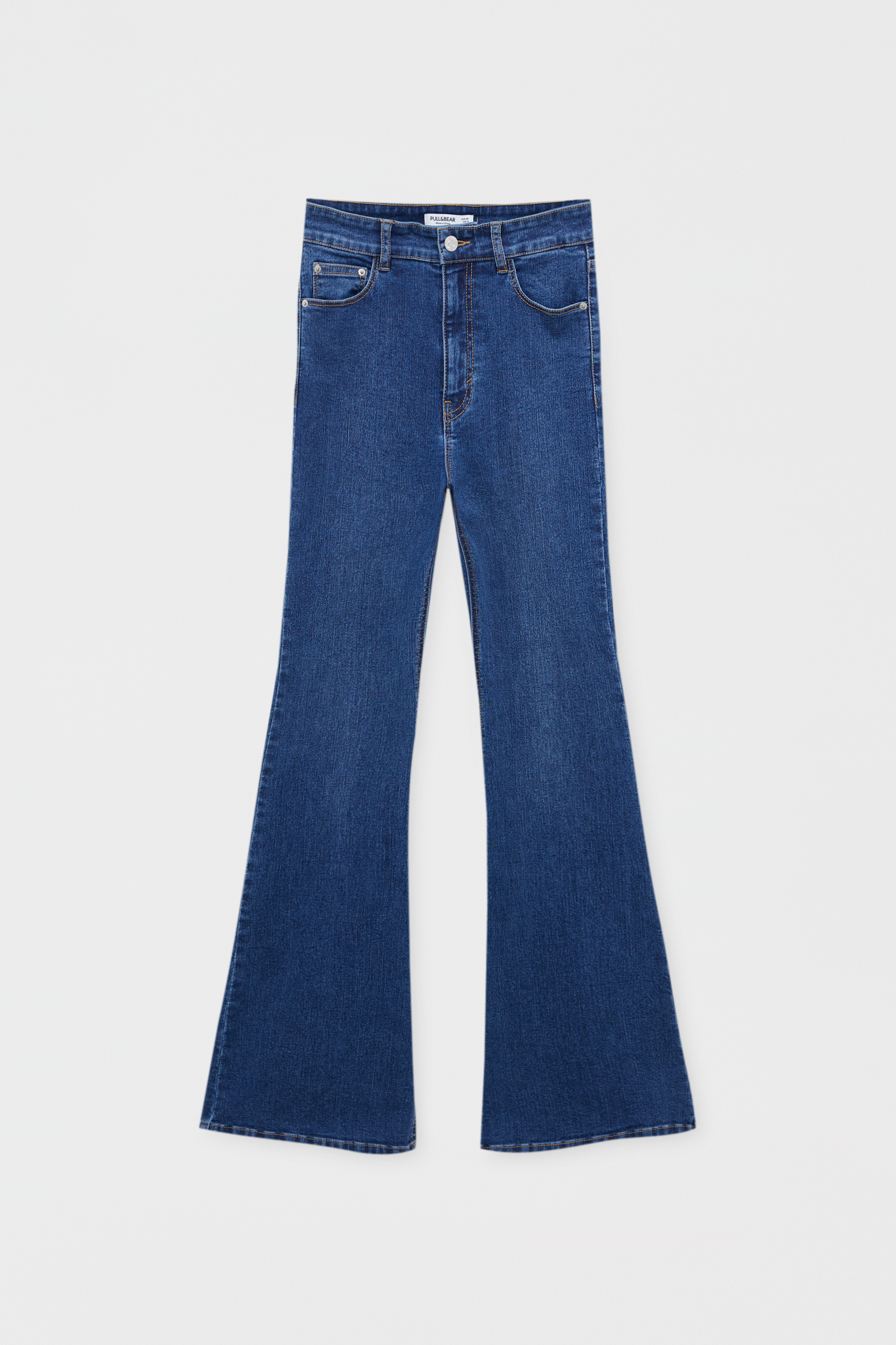 Basic flared jeans - pull\u0026bear