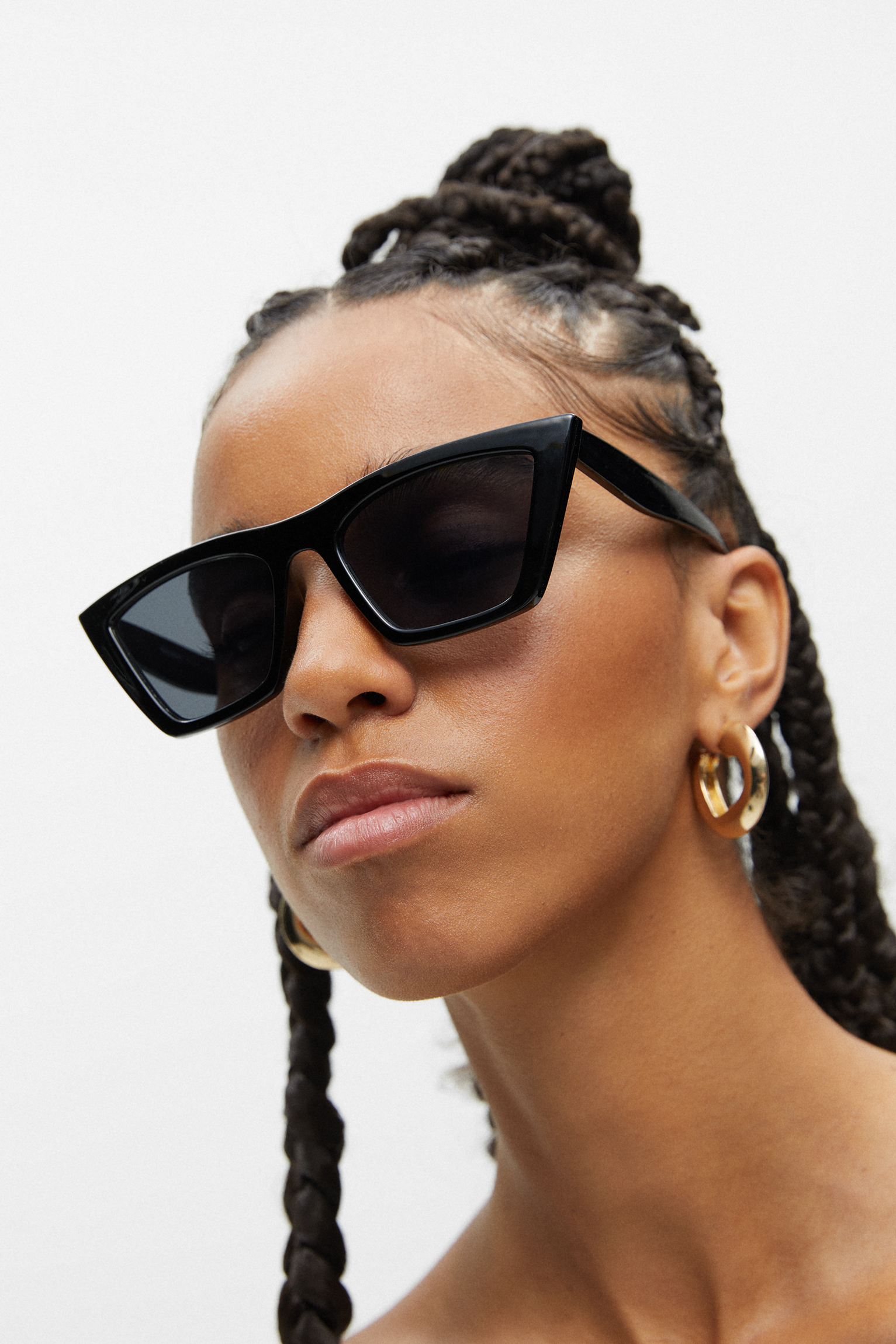 Gafas cat eyes rectangulares - PULL\u0026BEAR