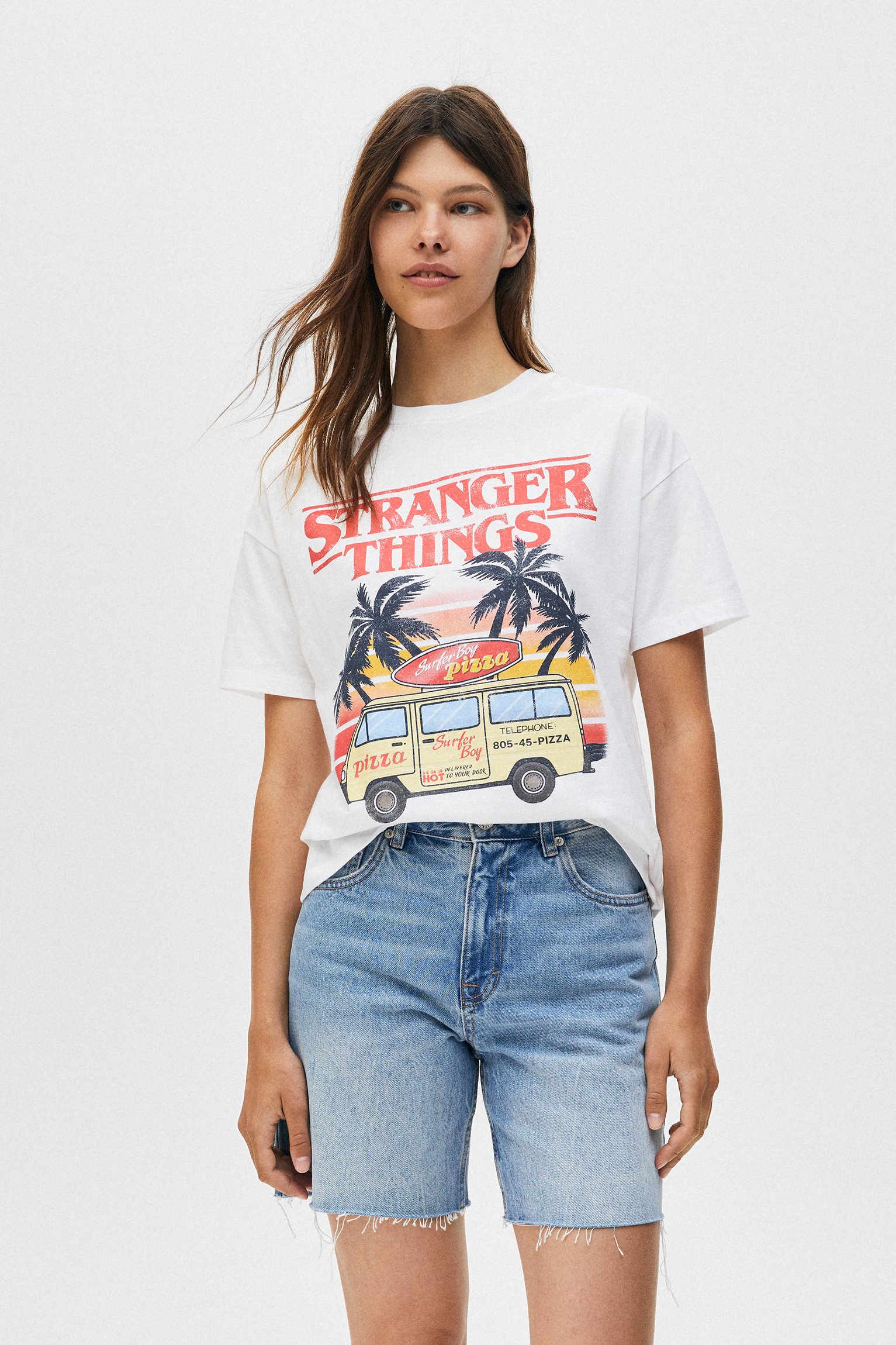 Camiseta gráfico Stranger Things - PULL\u0026BEAR