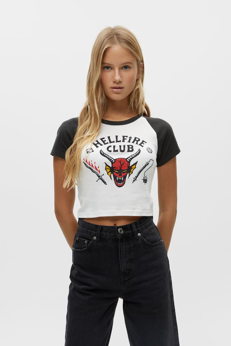 T-shirt Stranger Things Hellfire