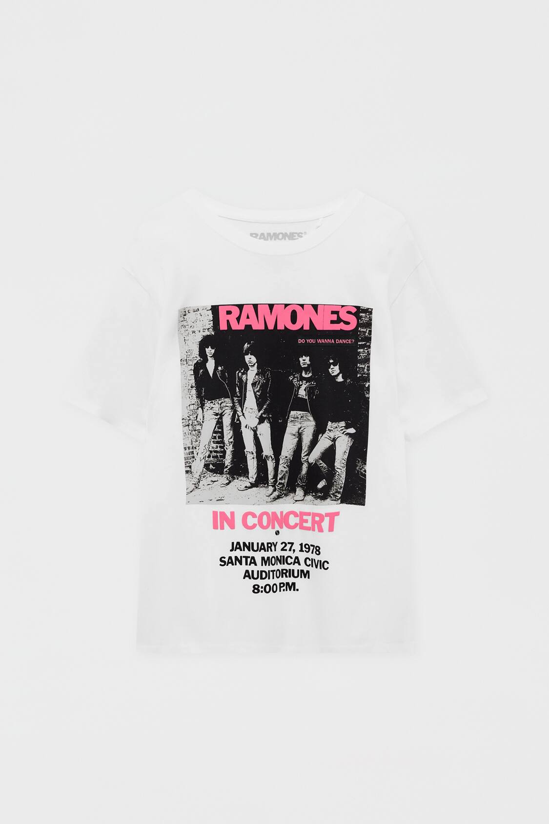 Camiseta Ramones cartel - PULL&BEAR