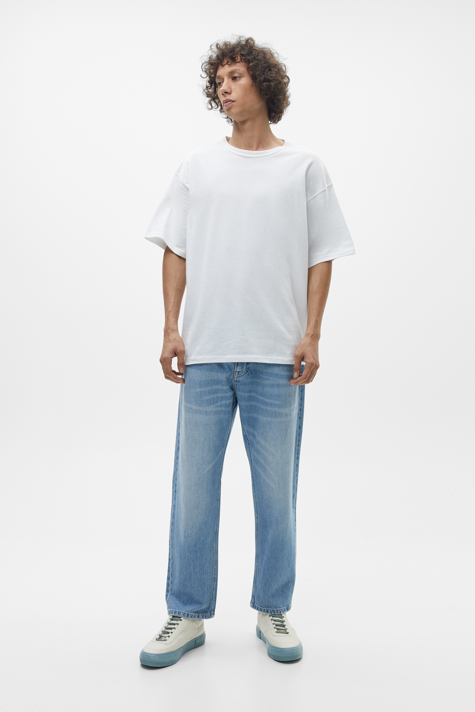 Jeans Straight Rotos - Pantalones Para Mujer