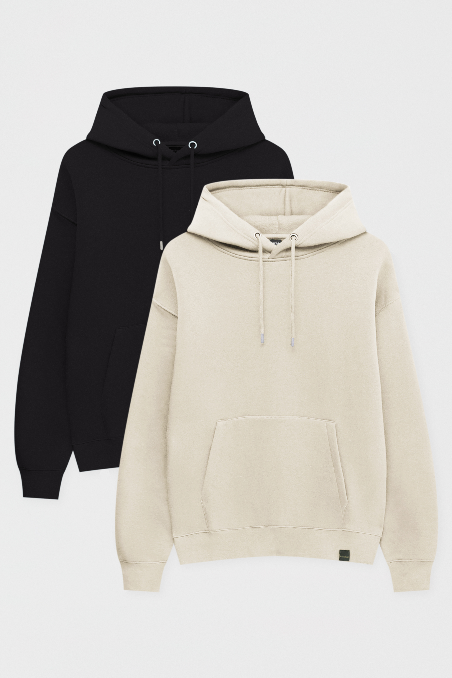 Pack sudaderas básicas con capucha - PULL\u0026BEAR