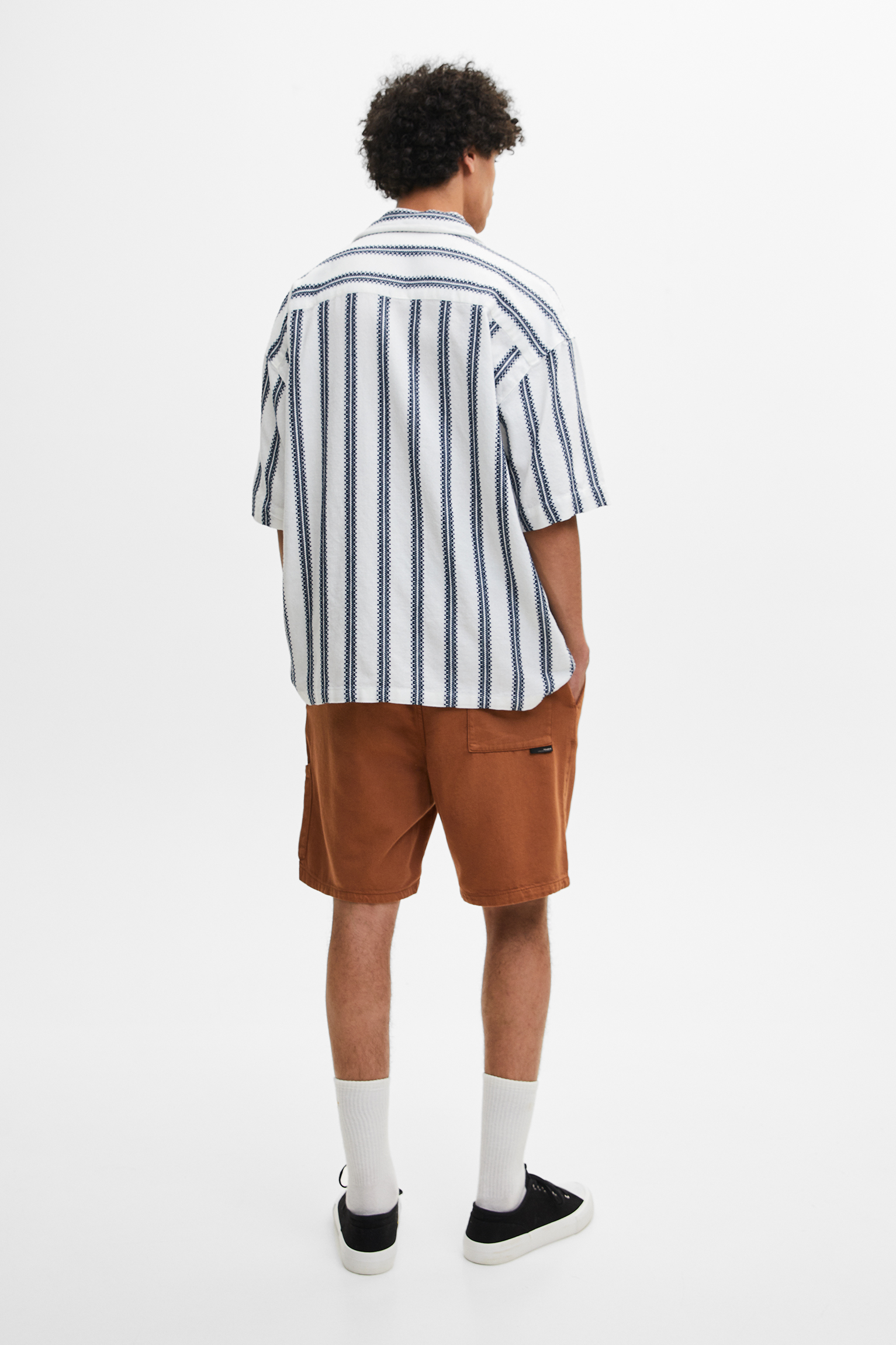 Bermuda cargo cordón - PULL\u0026BEAR